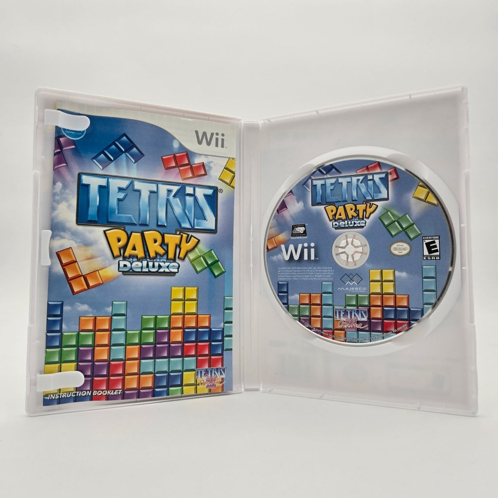 Tetris Party Deluxe (Wii) CIB Complete Authentic Tested