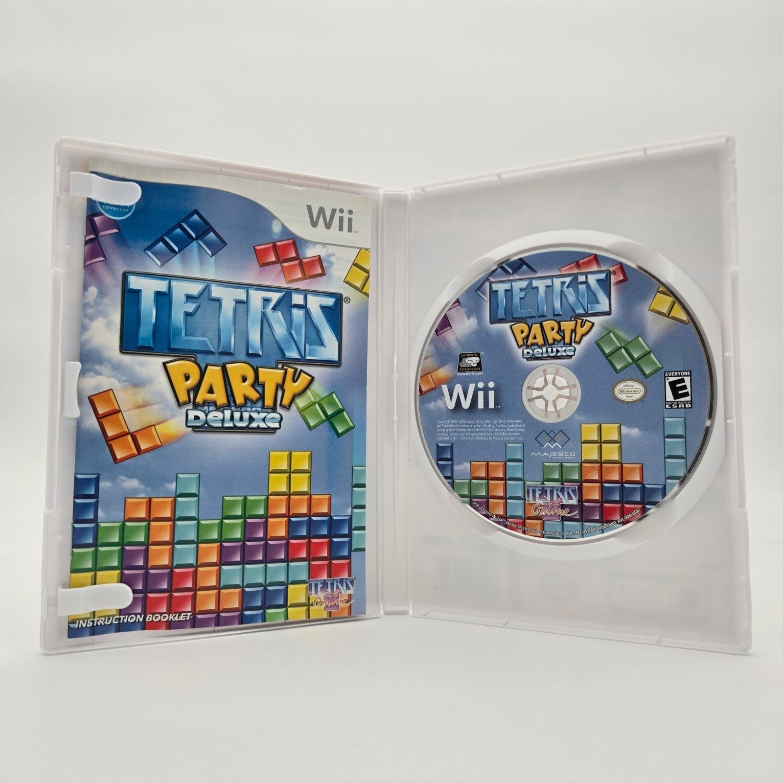 Tetris Party Deluxe (Wii) CIB Complete Authentic Tested