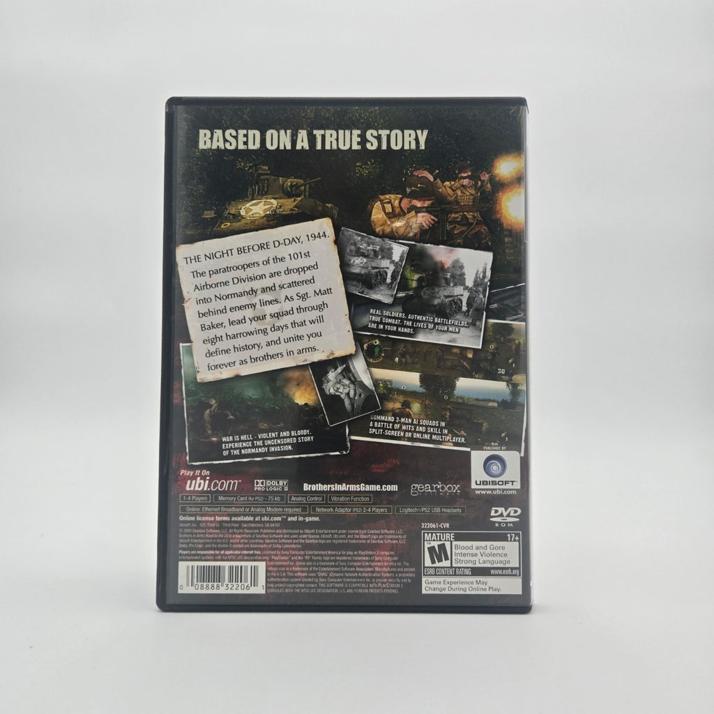 Brothers In Arms: Road to Hill 30 (Playstation 2) Authentic Tested No Manual