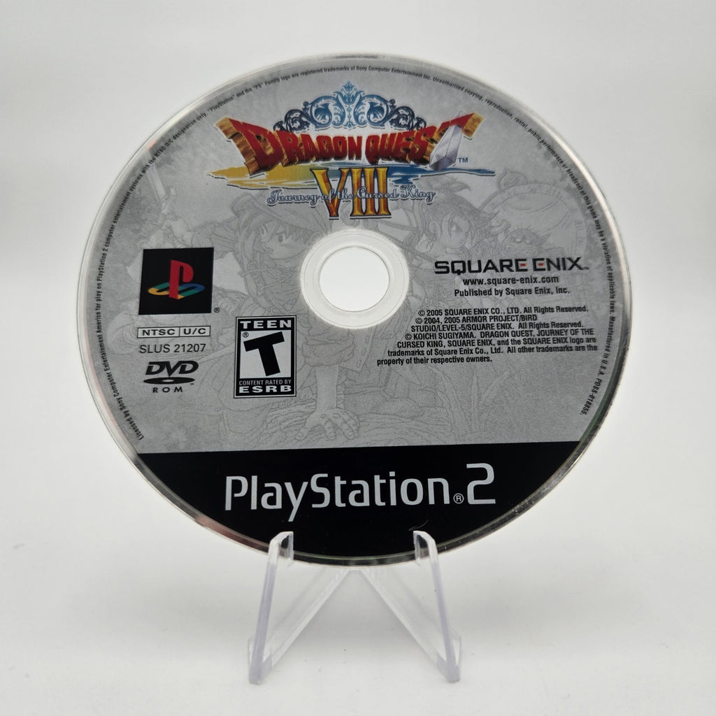 Dragon Quest VIII: Journey of the Cursed King (Playstation 2) Disc Only