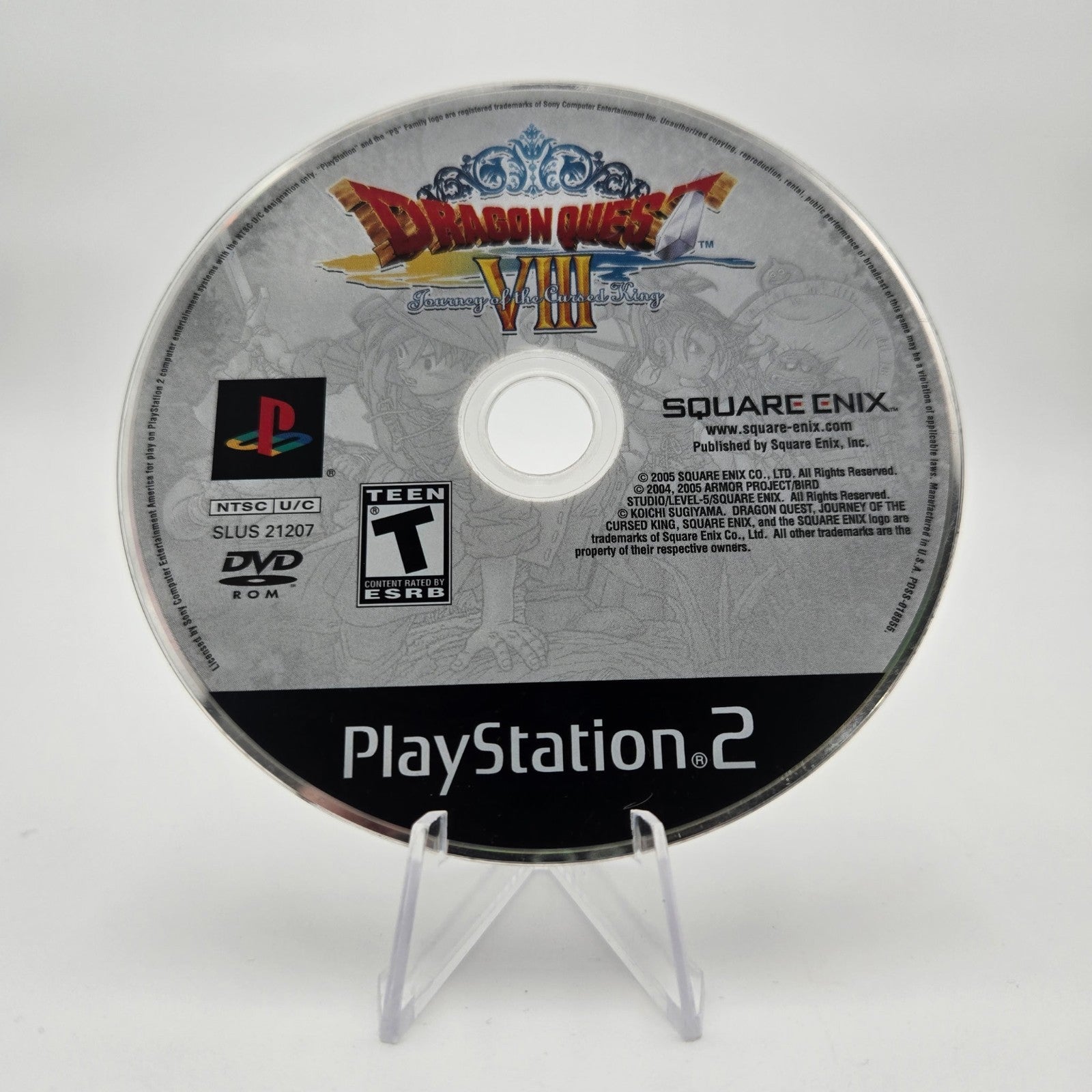 Dragon Quest VIII: Journey of the Cursed King (Playstation 2) Disc Only