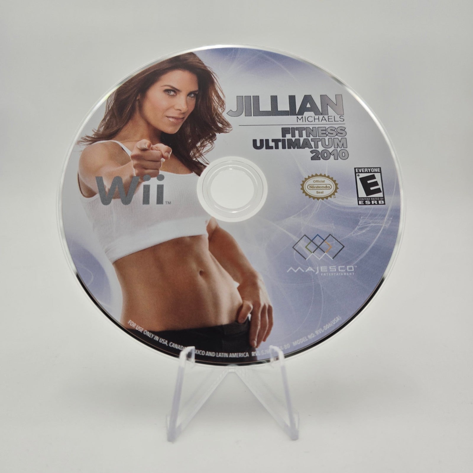 Jillian Michaels Fitness Ultimatum 2010 (Wii) Authentic Tested No Manual