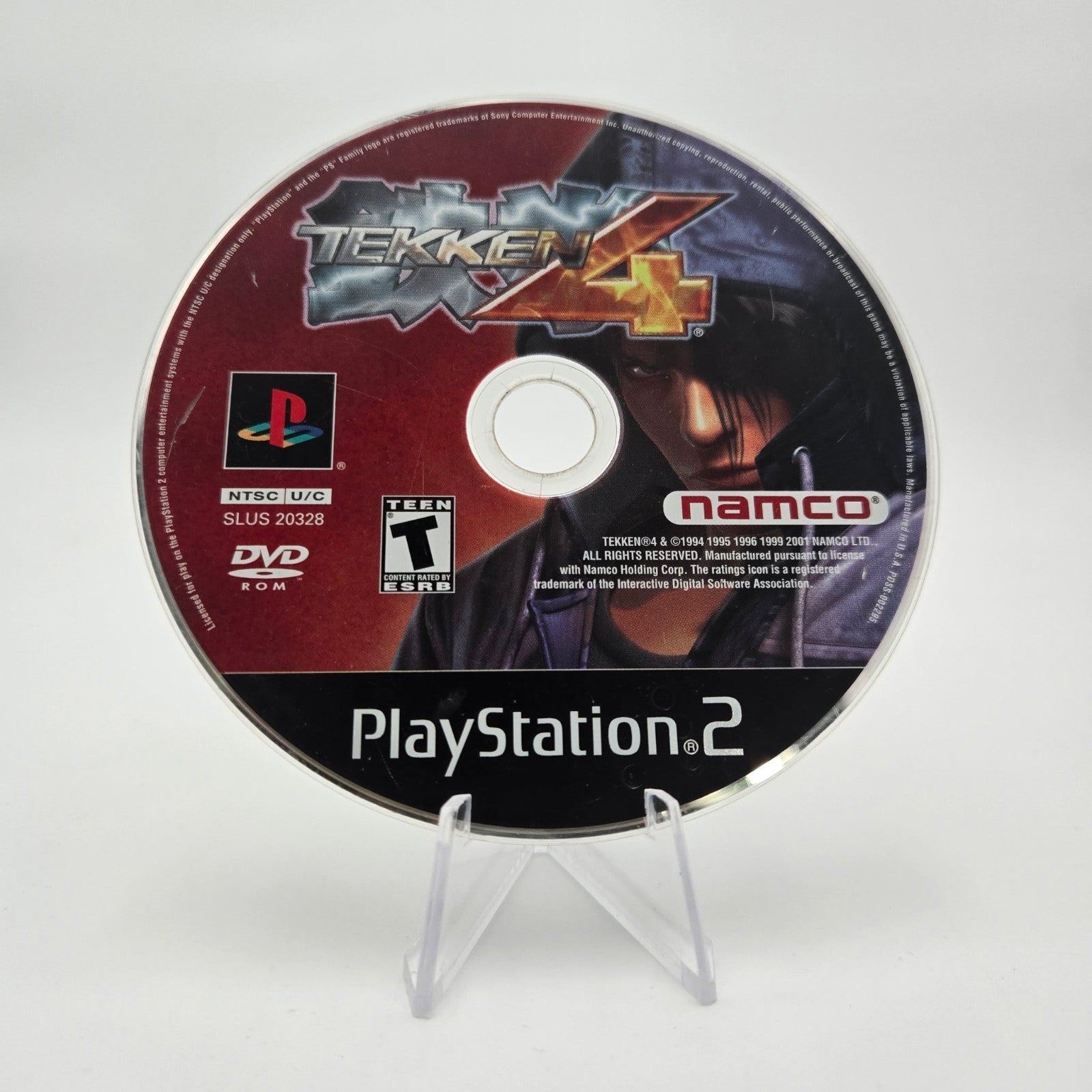 Tekken 4 (Playstation 2) Authentic Tested Disc Only