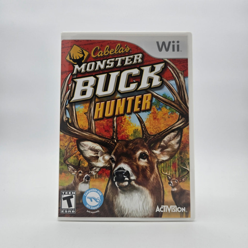 Cabela’s Monster Buck Hunter (Wii) CIB Complete Authentic Tested