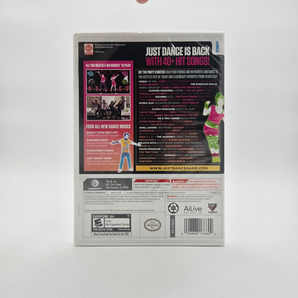 Just Dance 2 (Wii) FACTORY SEALED