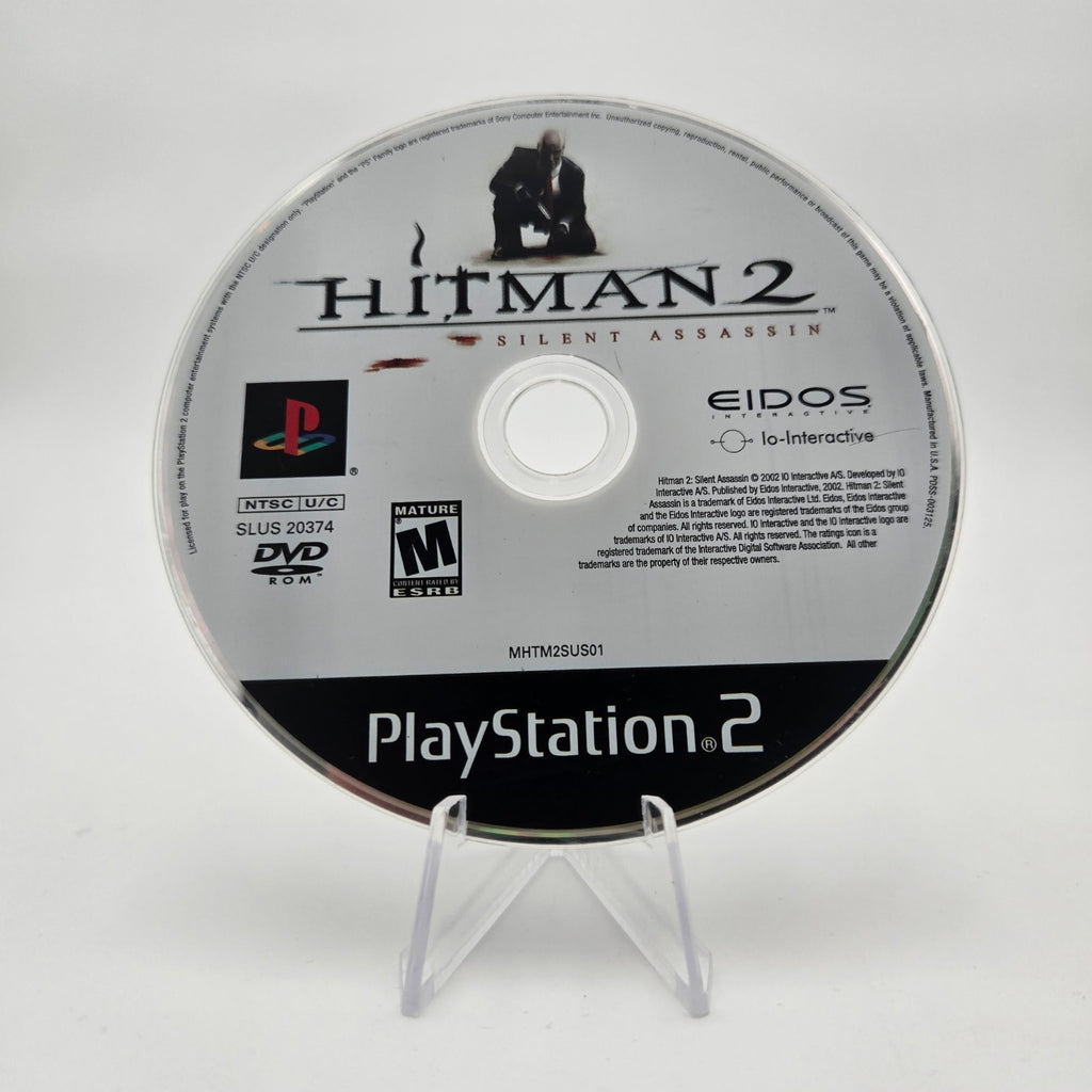 Hitman 2: Silent Assassin (Playstation 2) Authentic Tested Disc Only
