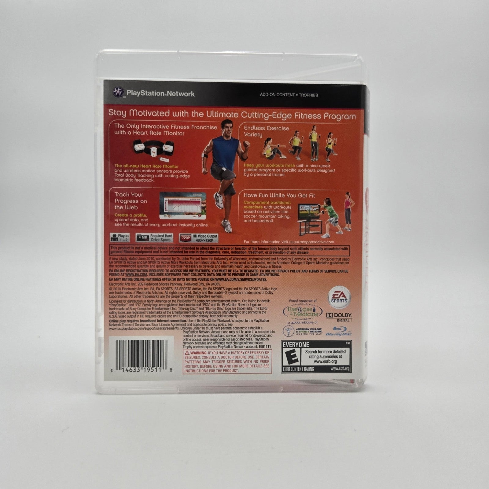 EA Sports Active 2 Personal Trainer (Playstation 3) CIB Complete Authentic