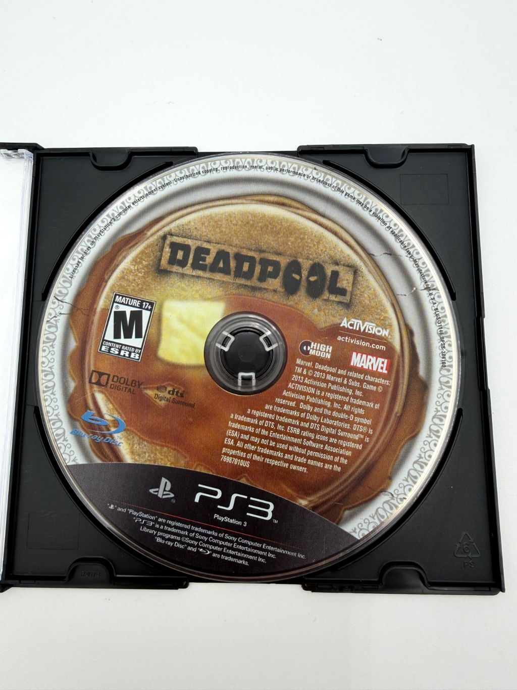 Deadpool (PS3) Authentic Tested Disc Only