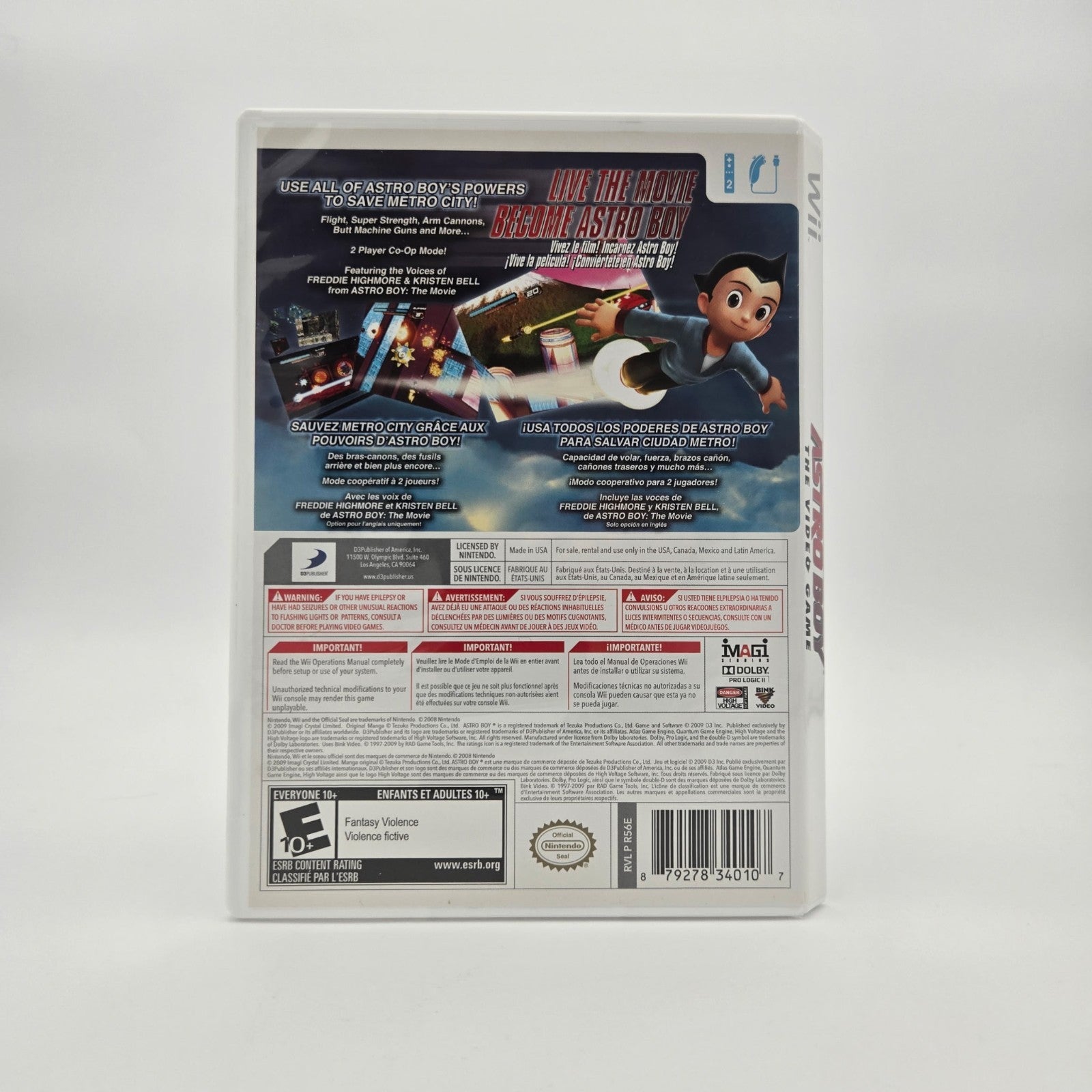 Astro Boy (Wii) CIB Complete Authentic Tested