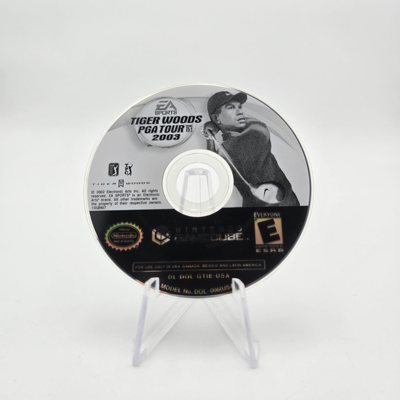 Tiger Woods PGA Tour 2003 (Gamecube) Authentic Tested No Manual