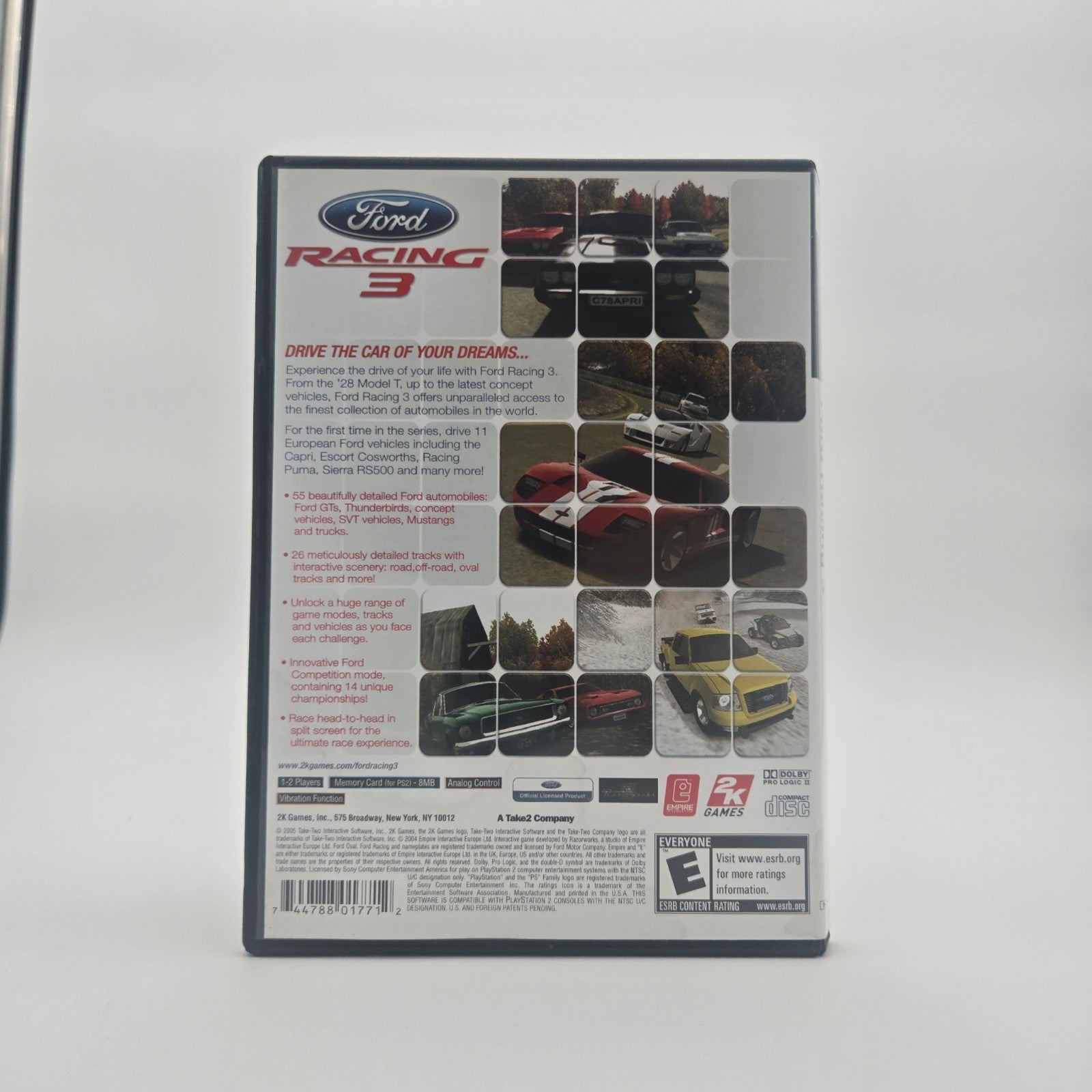 Ford Racing 3 (Playstation 2) CIB Complete Authentic Tested