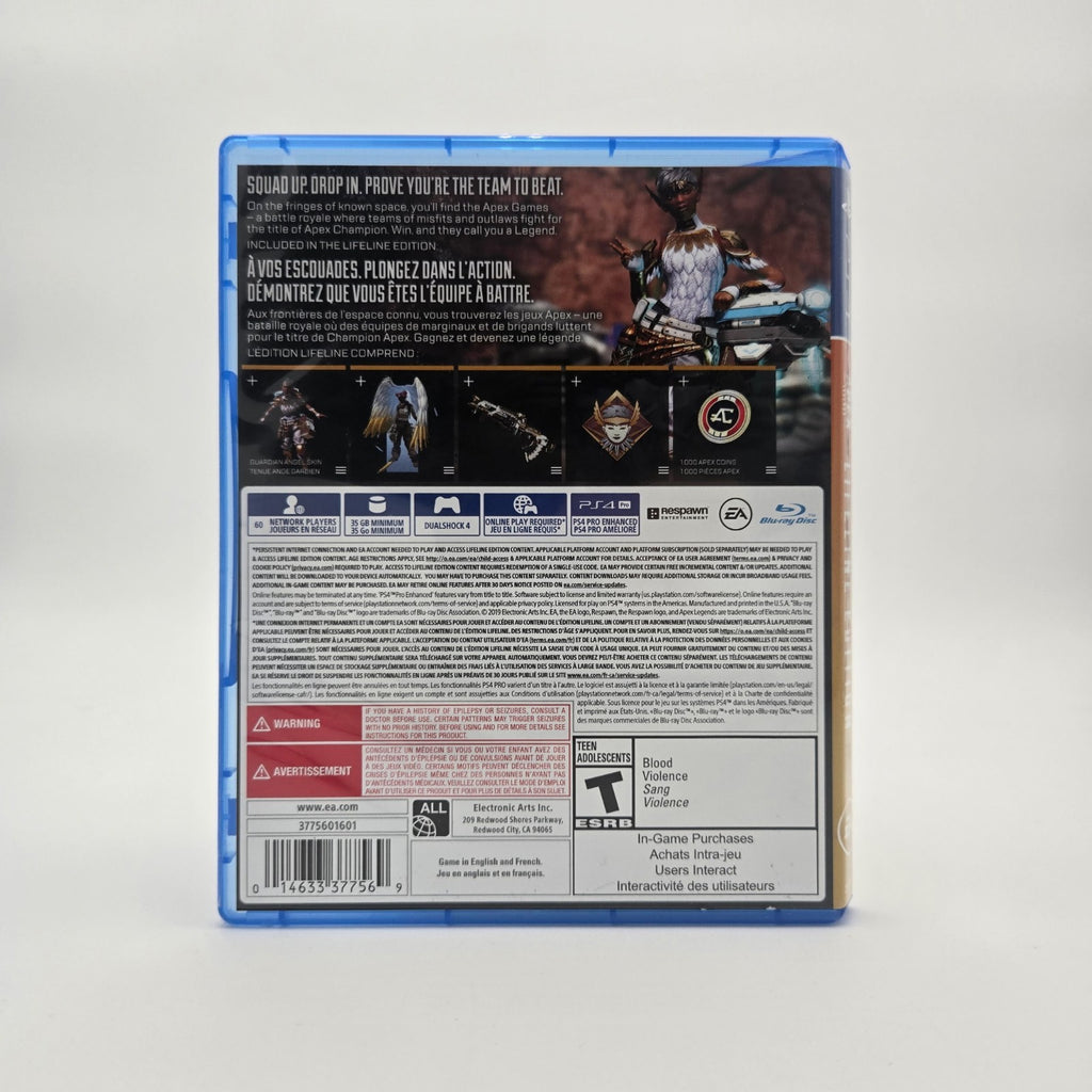 Apex Lifeline Edition (Playstation 4) CIB Complete Authentic Tested