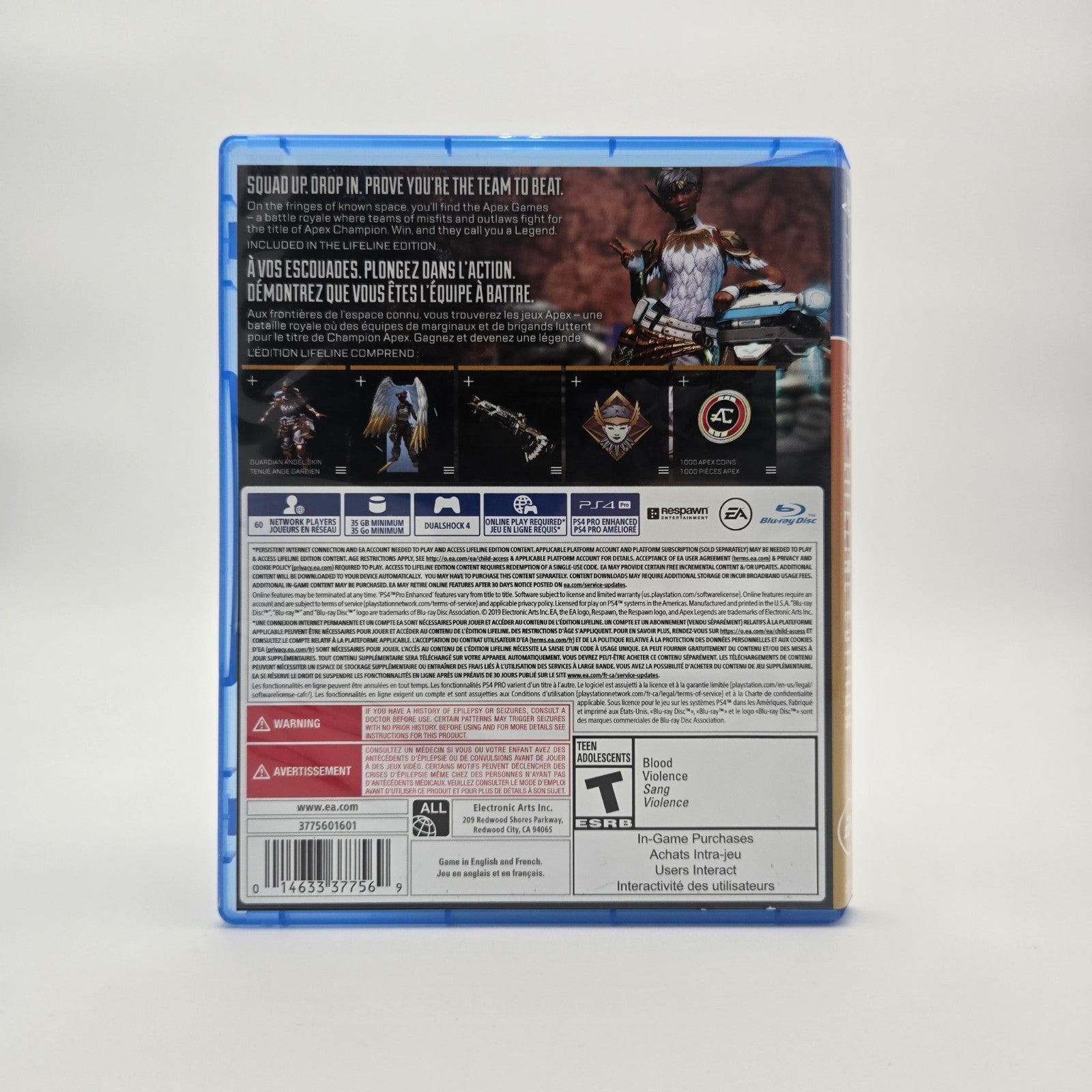 Apex Lifeline Edition (Playstation 4) CIB Complete Authentic Tested