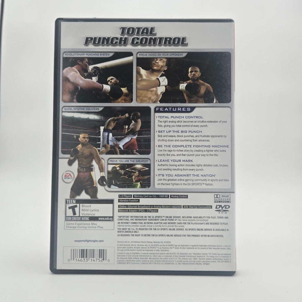Fight Night 2004 (Playstation 2) CIB Complete Authentic Tested