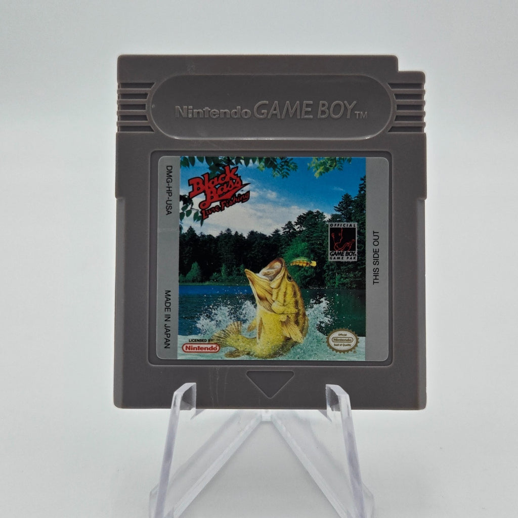 Black Bass Lure Fishing (Nintendo Gameboy) Authentic Tested Cart Only