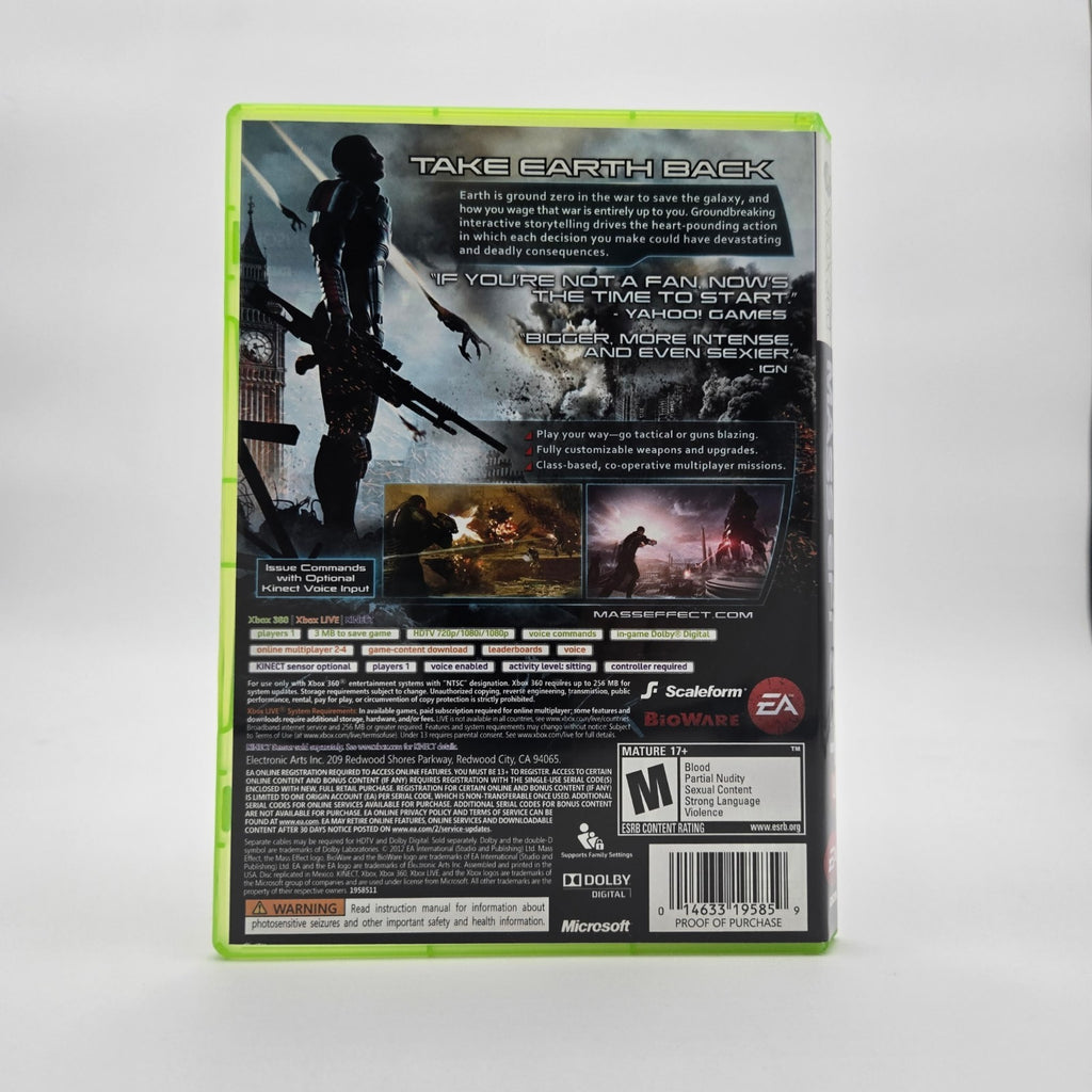 Mass Effect 3 (Xbox 360) CIB Complete Authentic Tested