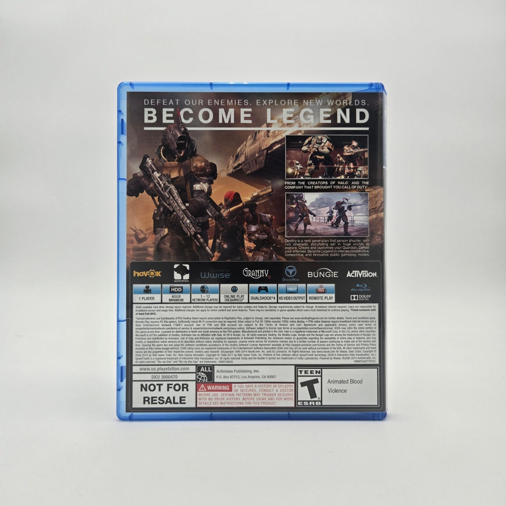 Destiny (Playstation 4) CIB Complete Authentic Tested