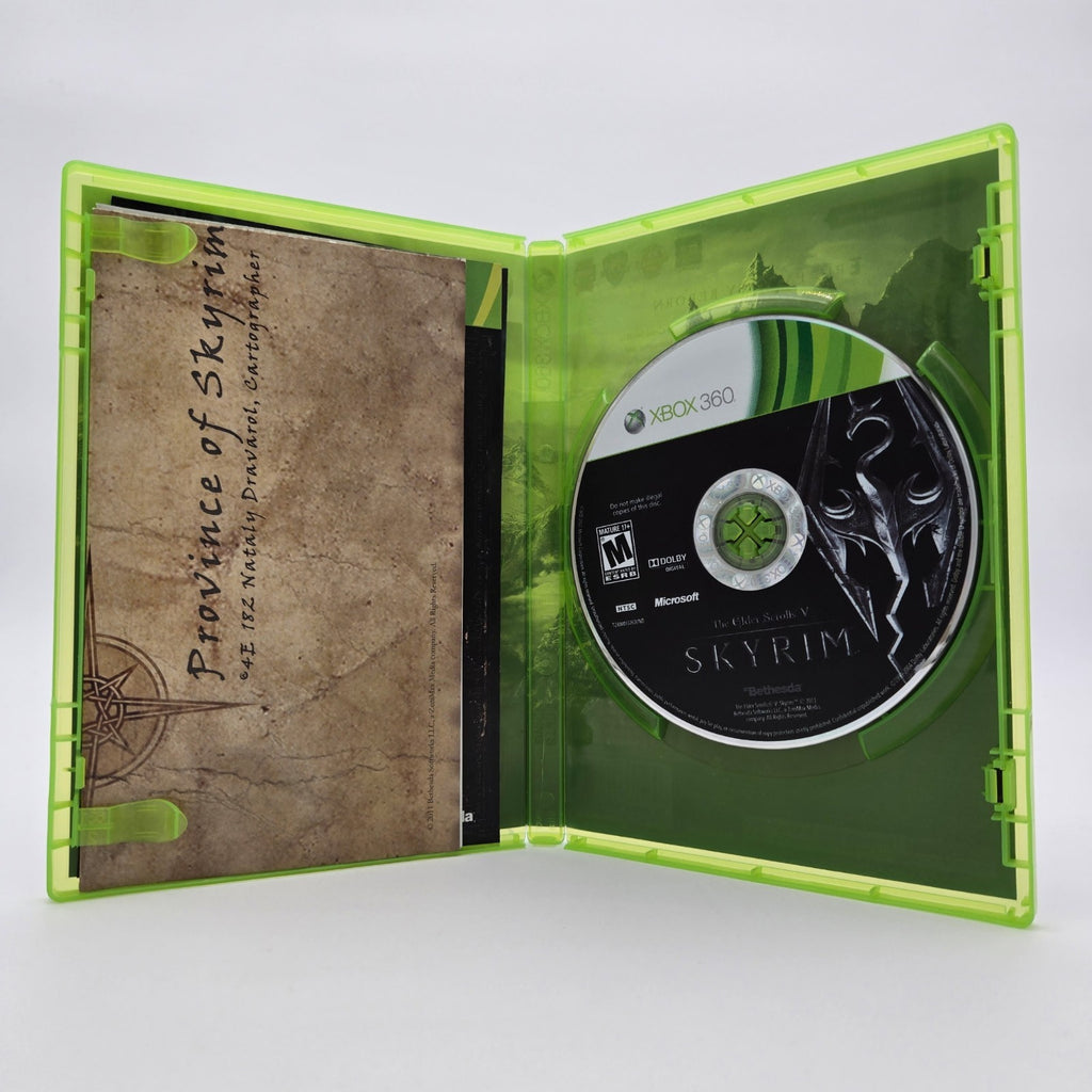 Elder Scrolls V: Skyrim (Xbox 360) CIB Complete Authentic Tested