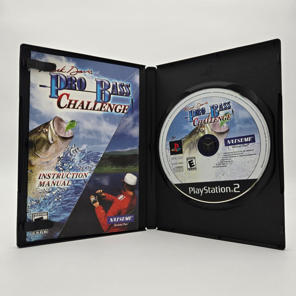 Mark Davis: Pro Bass Challenge (Playstation 2) CIB Complete Authentic Tested