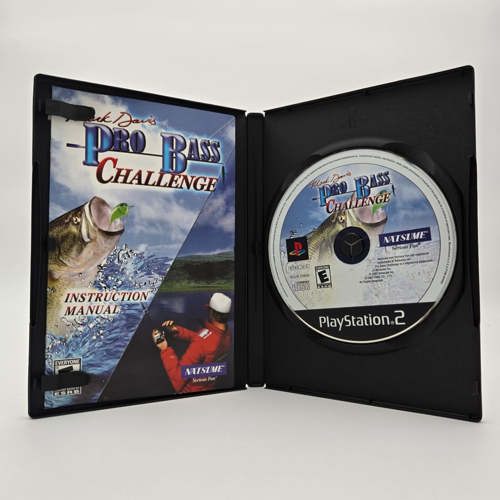 Mark Davis: Pro Bass Challenge (Playstation 2) CIB Complete Authentic Tested
