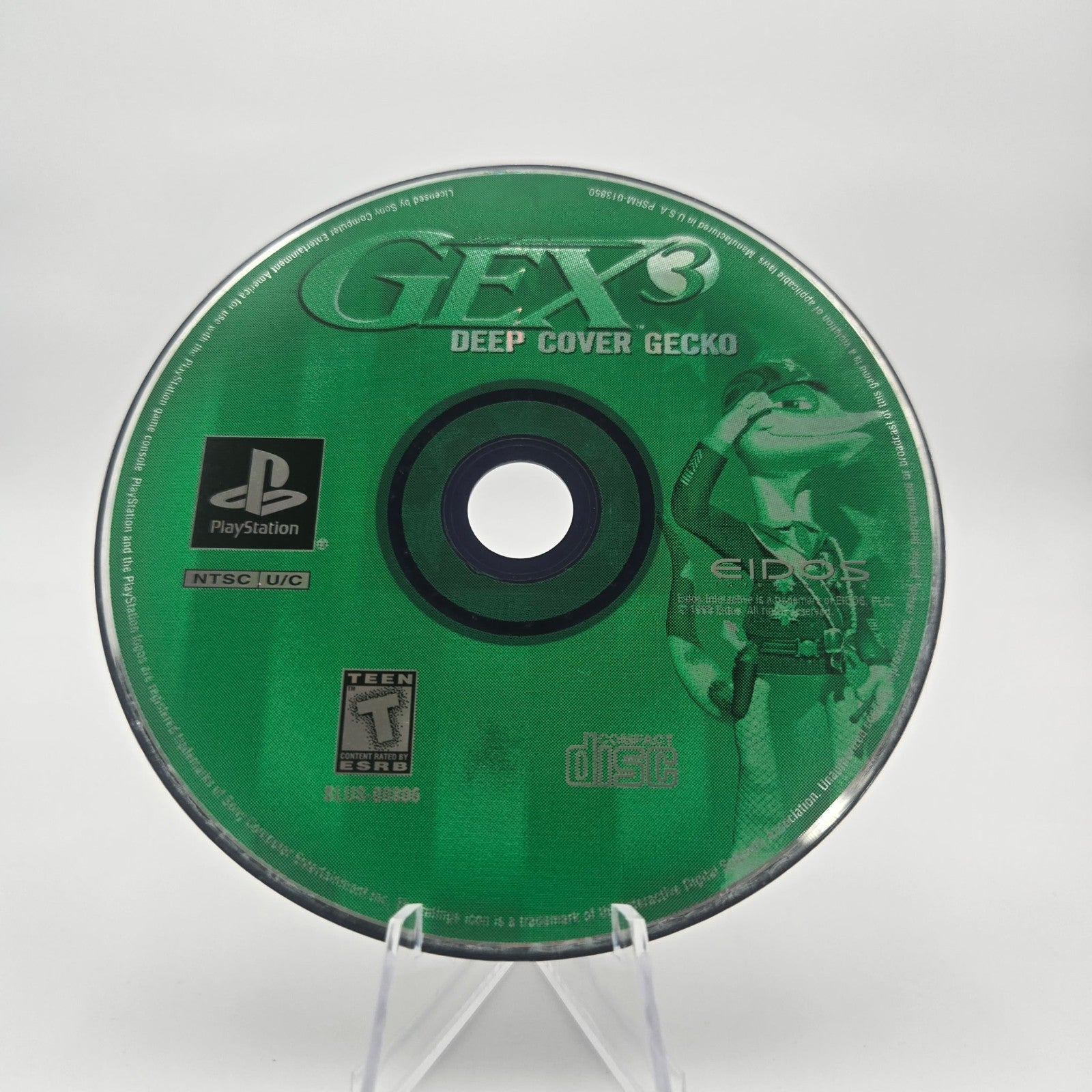 Gex 3: Deep Cover Gecko (PS1) Authentic Tested Disc Only