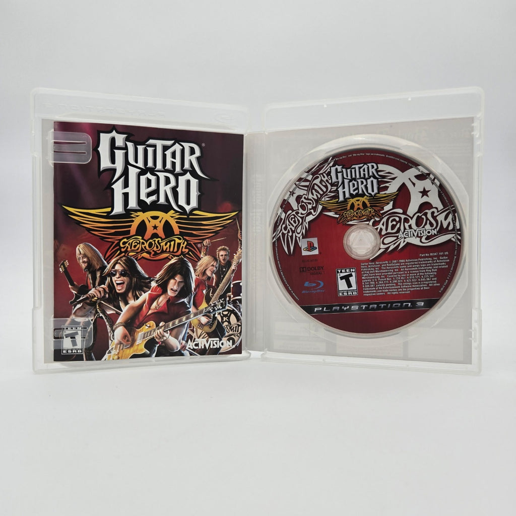 Guitar Hero Aerosmith (Playstation 3) CIB Complete Authentic Tested