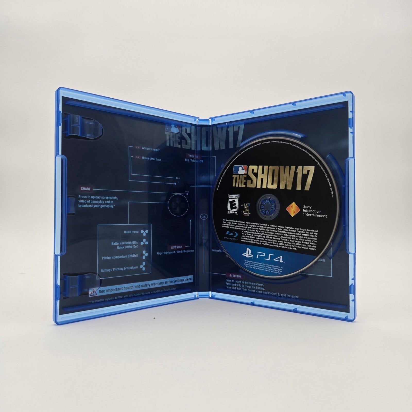 MLB The Show 17 (Playstation 4) CIB Complete Authentic Tested