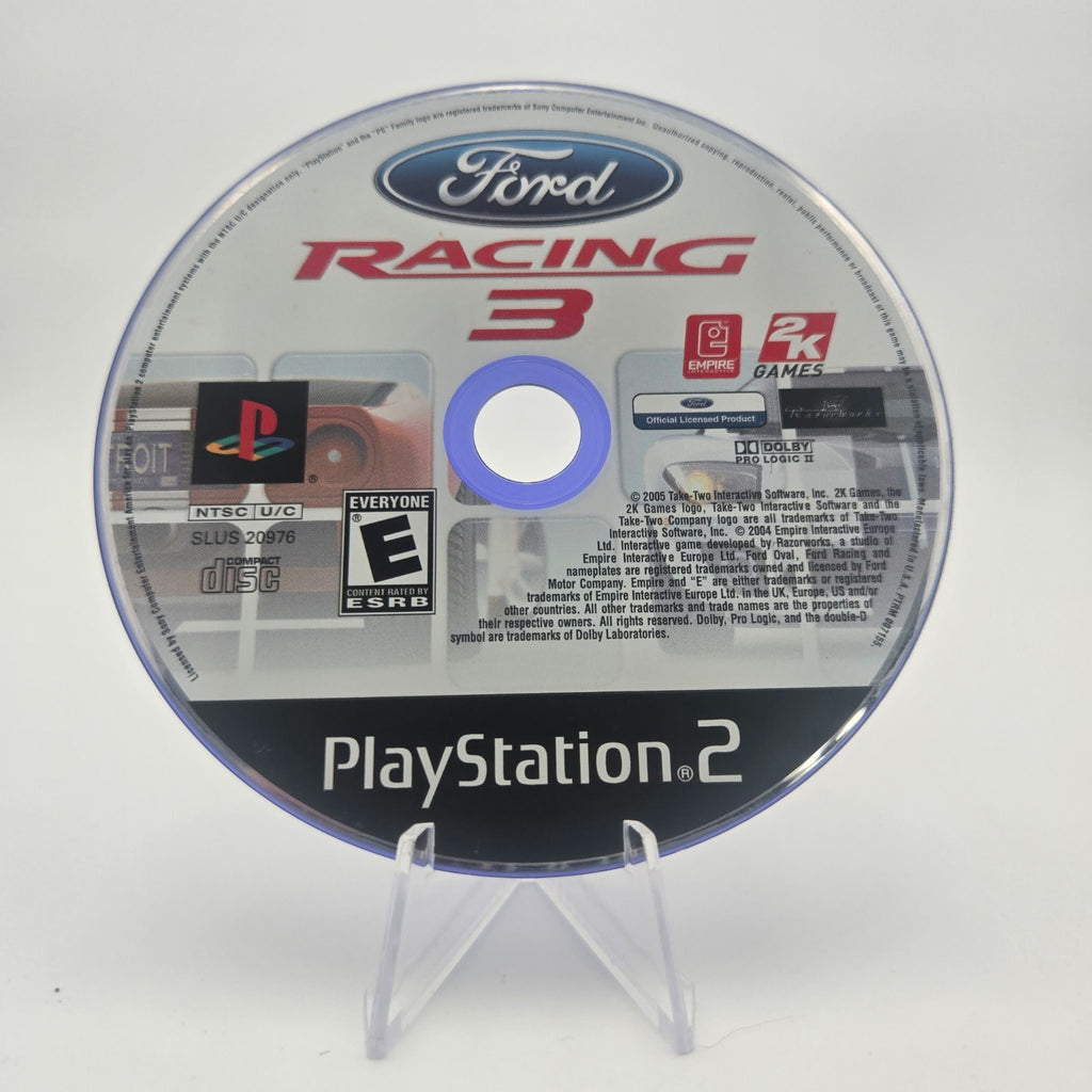 Ford Racing 3 (Playstation 2) CIB Complete Authentic Tested