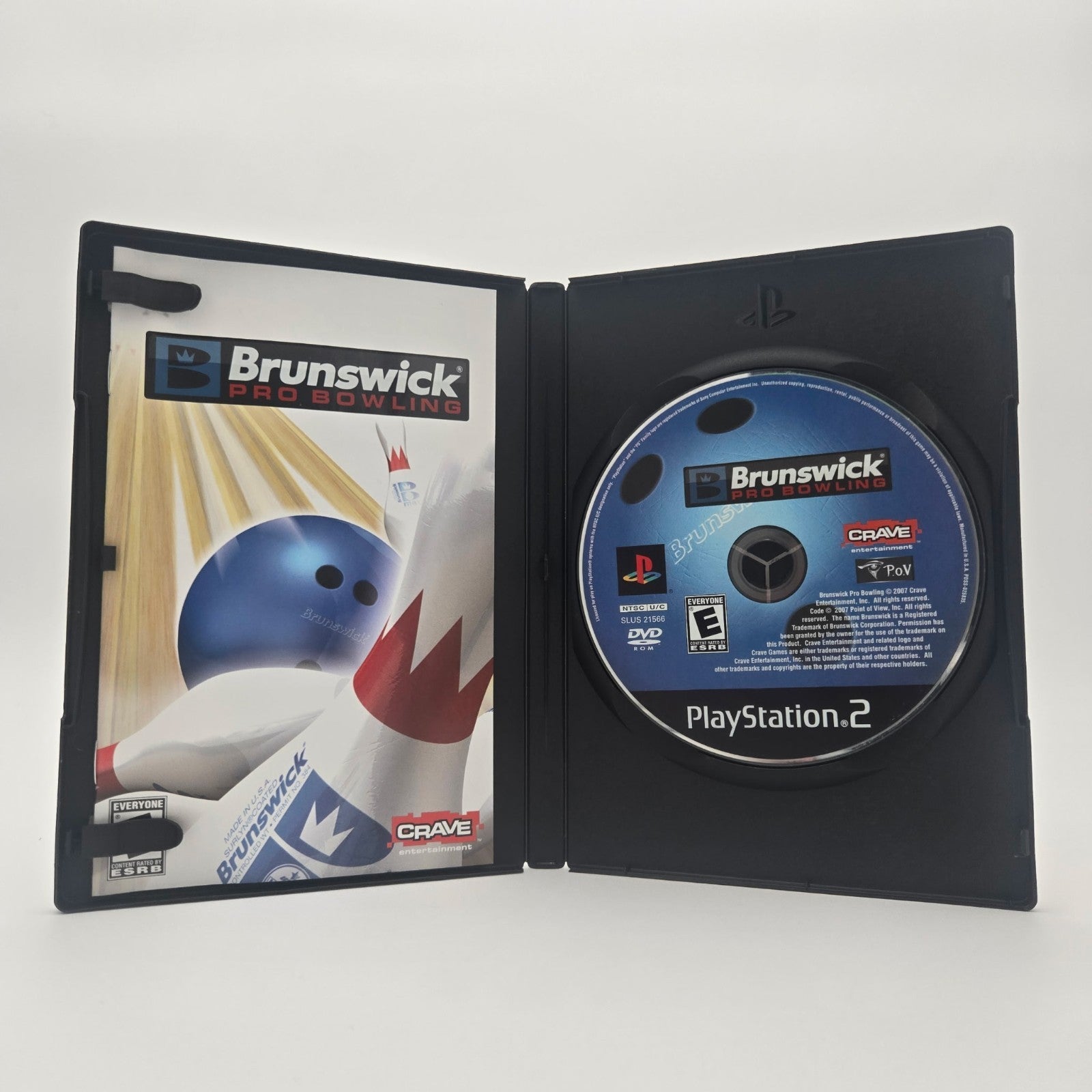 Brunswick Pro Bowling (Playstation 2) CIB Complete Authentic Tested