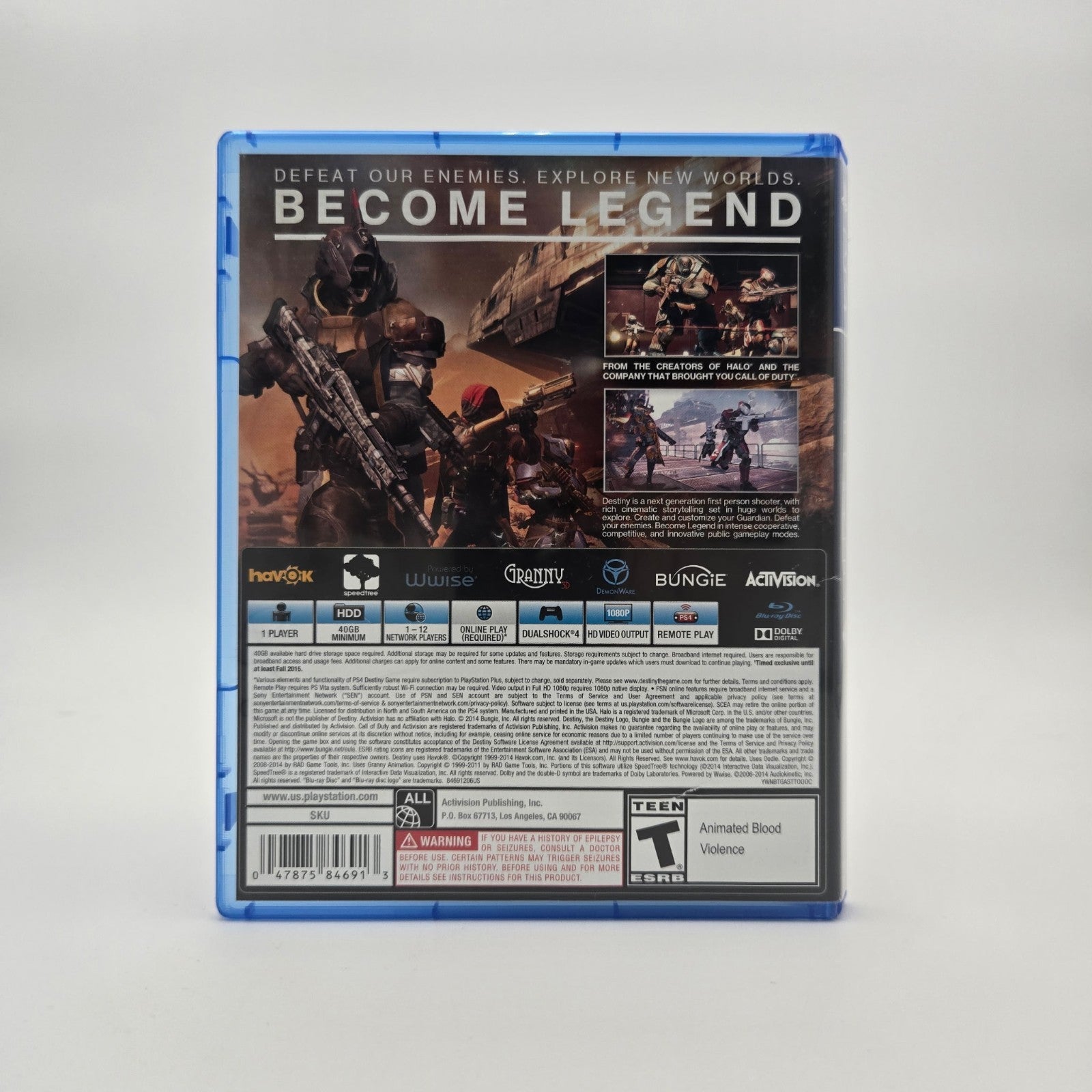 Destiny (Playstation 4) CIB Complete Authentic Tested