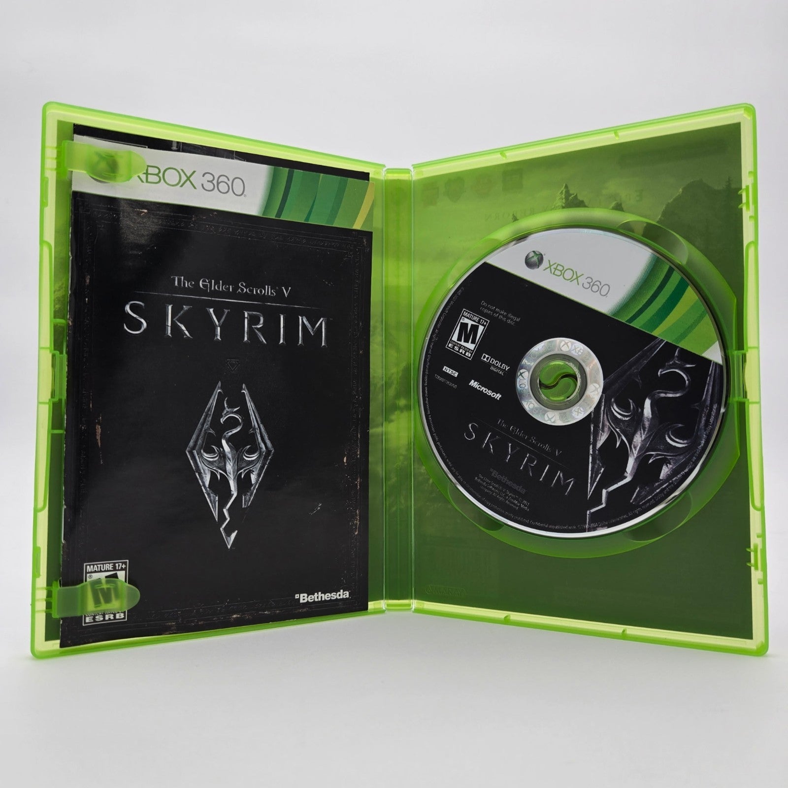 Elder Scrolls 5: Skyrim (Xbox 360) CIB Complete Authentic Tested