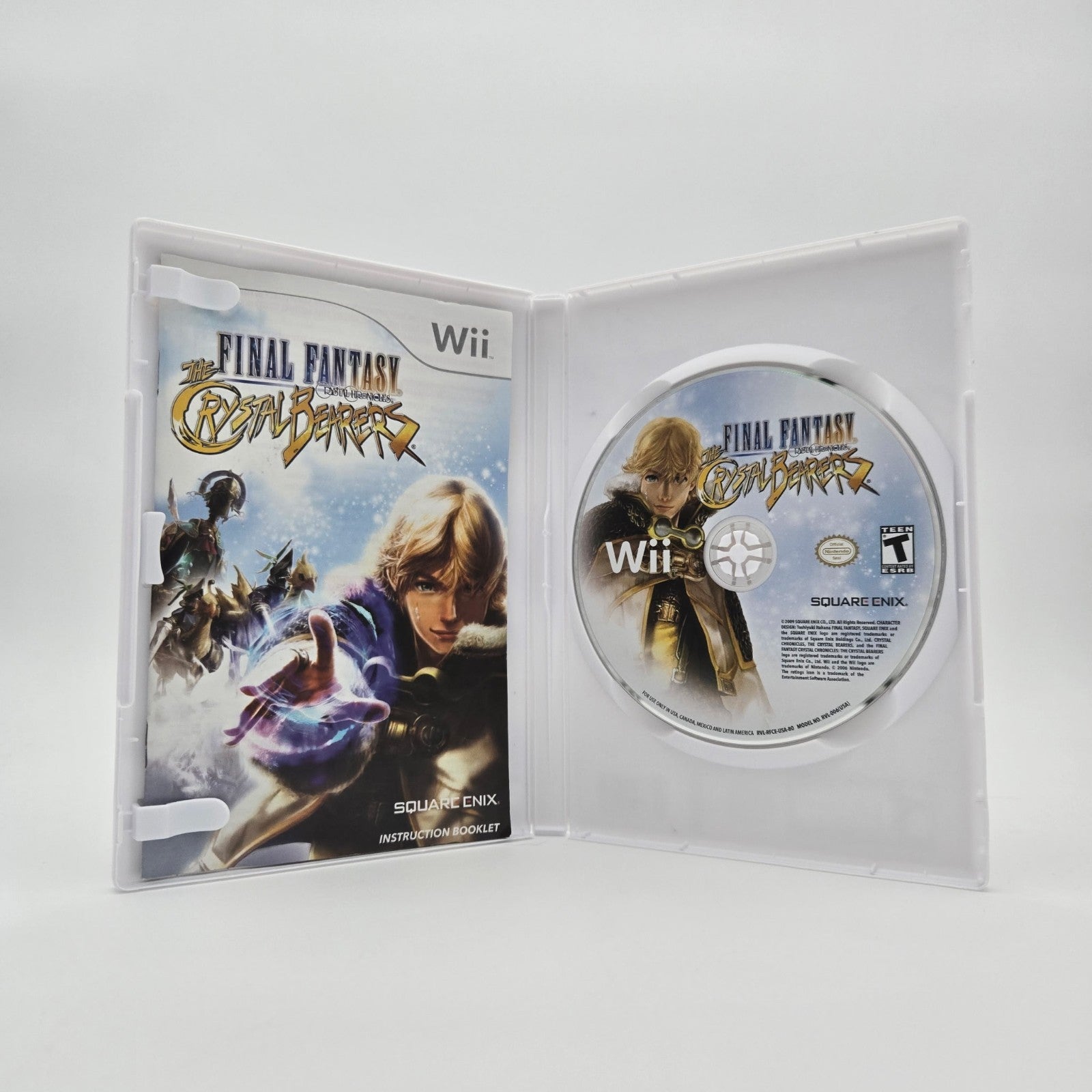 Final Fantasy: The Crystal Bearers (Wii) CIB Complete Authentic Tested