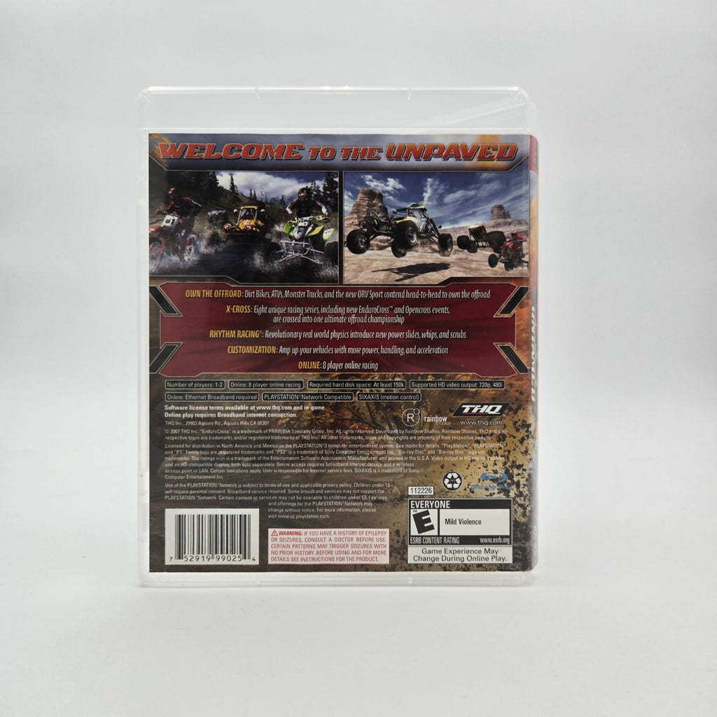 MX Vs ATV Untamed (Playstation 3) Authentic Tested No Manual