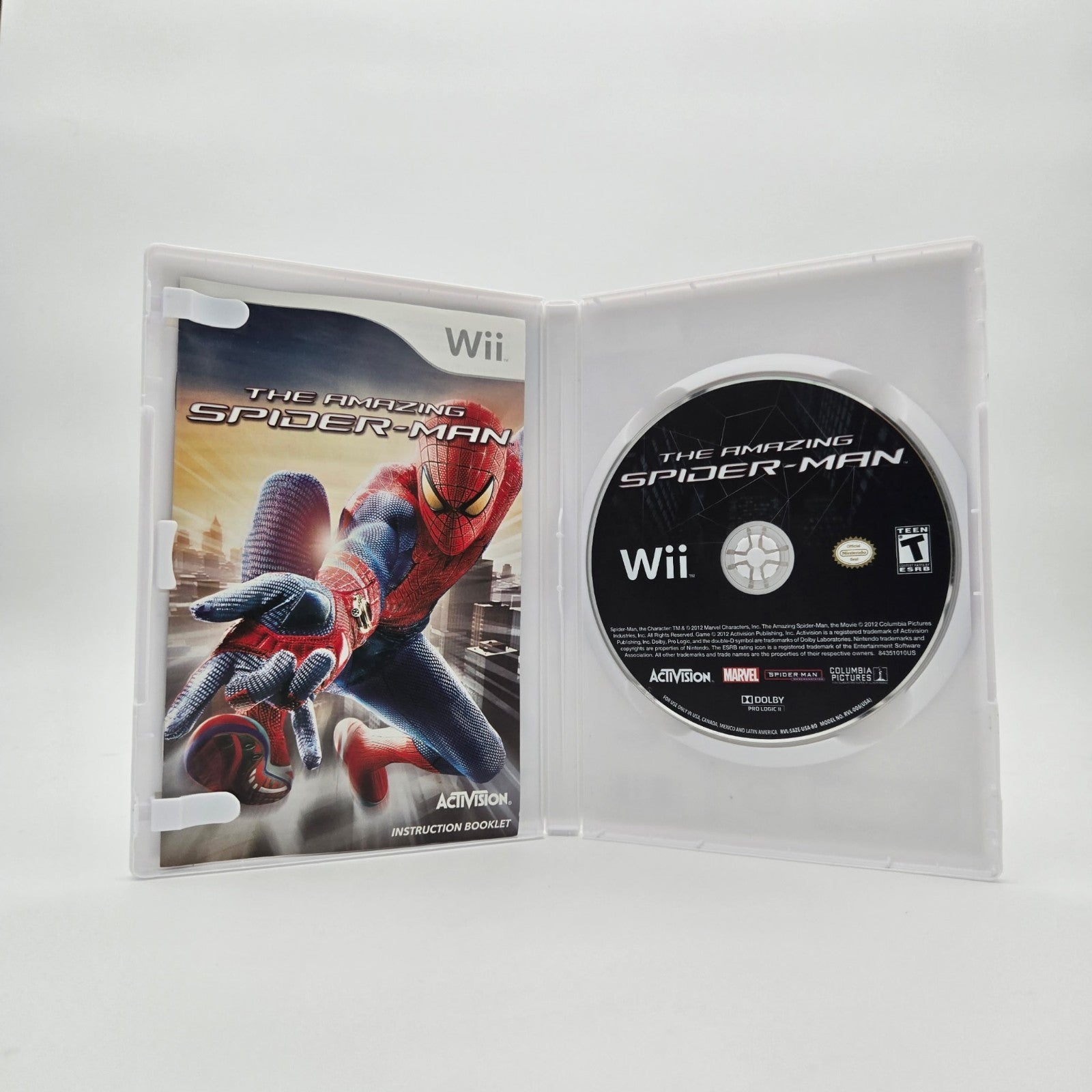 The Amazing Spiderman (Wii) CIB Complete Authentic Tested