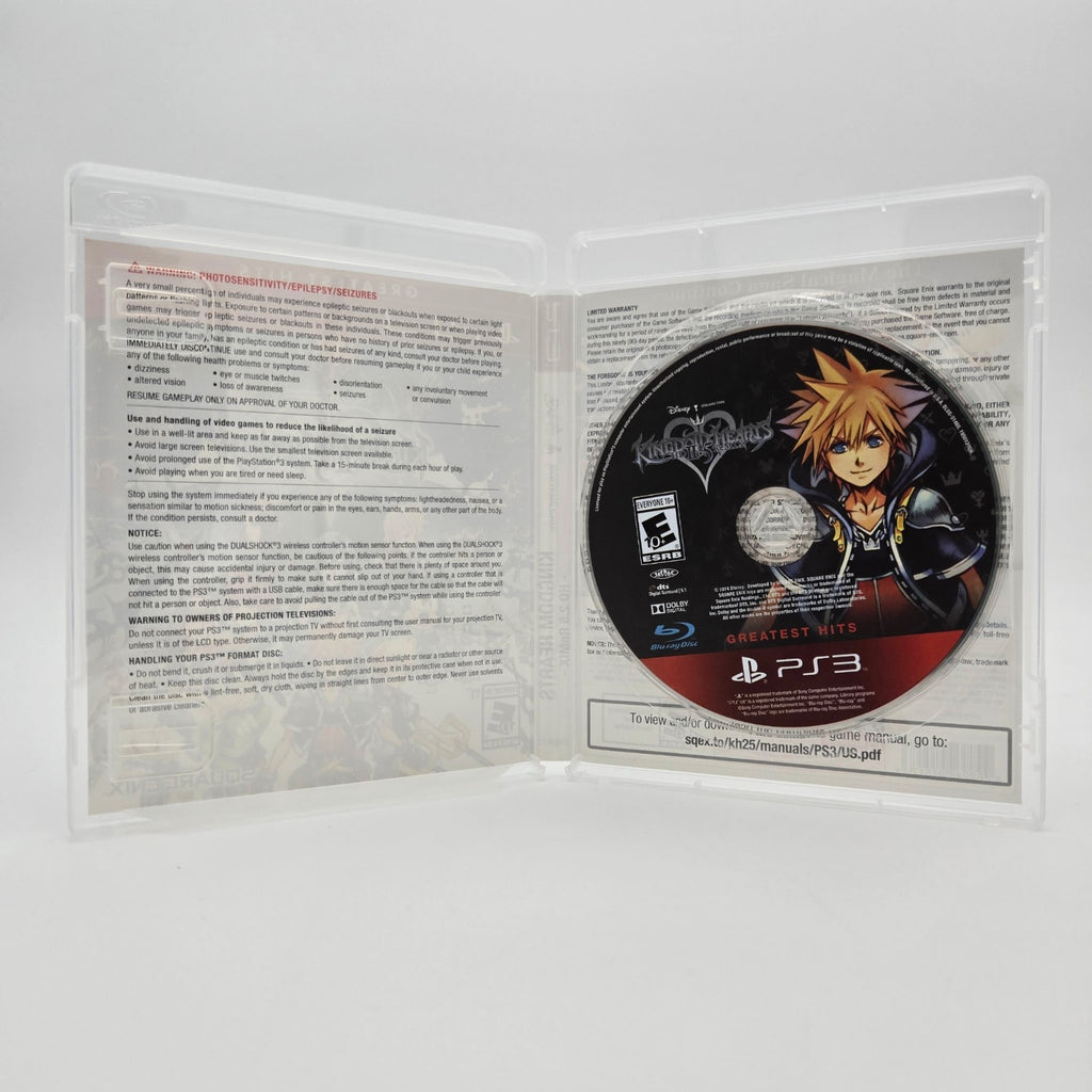Kingdom Hearts HD 2.5 Remix (Playstation 3) Authentic Tested No Manual