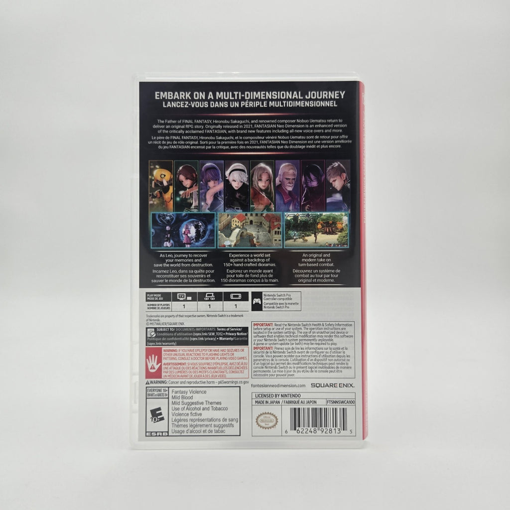 Fantasian Neo Dimension (Switch) CIB Complete Authentic Tested