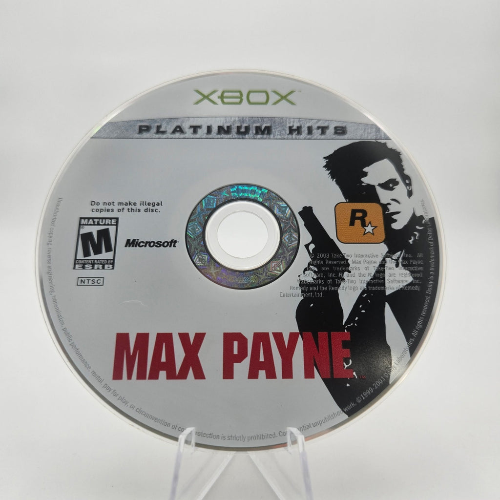 Max Payne (Xbox) Authentic Tested Disc Only