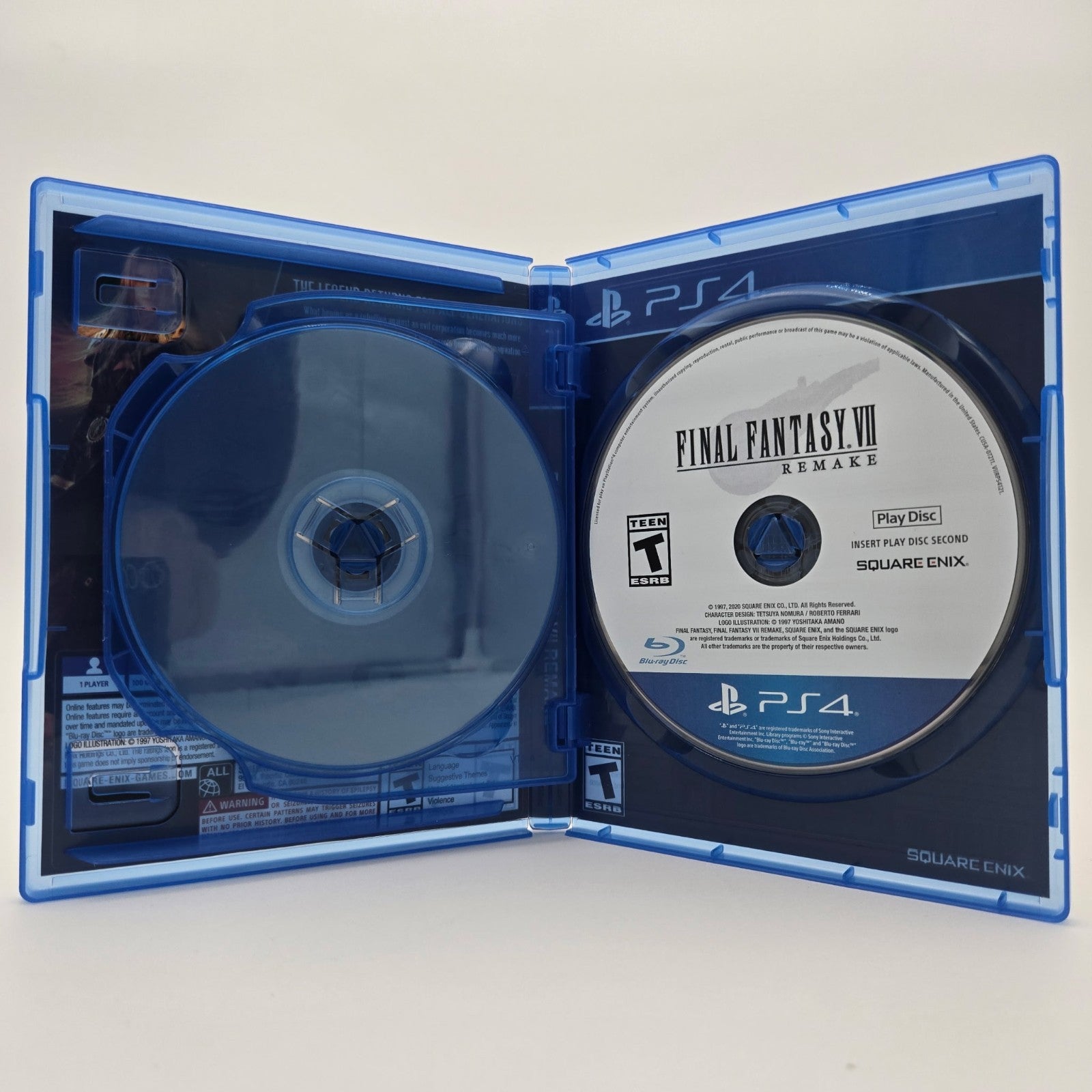 Final Fantasy VII Remake (Playstation 4) CIB Complete Authentic Tested