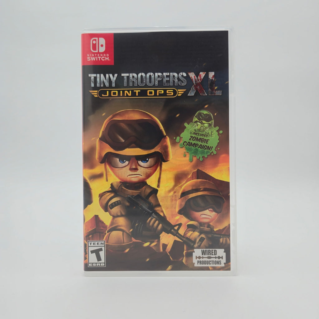 Tiny Troopers XL Joint Ops (Nintendo Switch) CIB Complete Authentic Tested