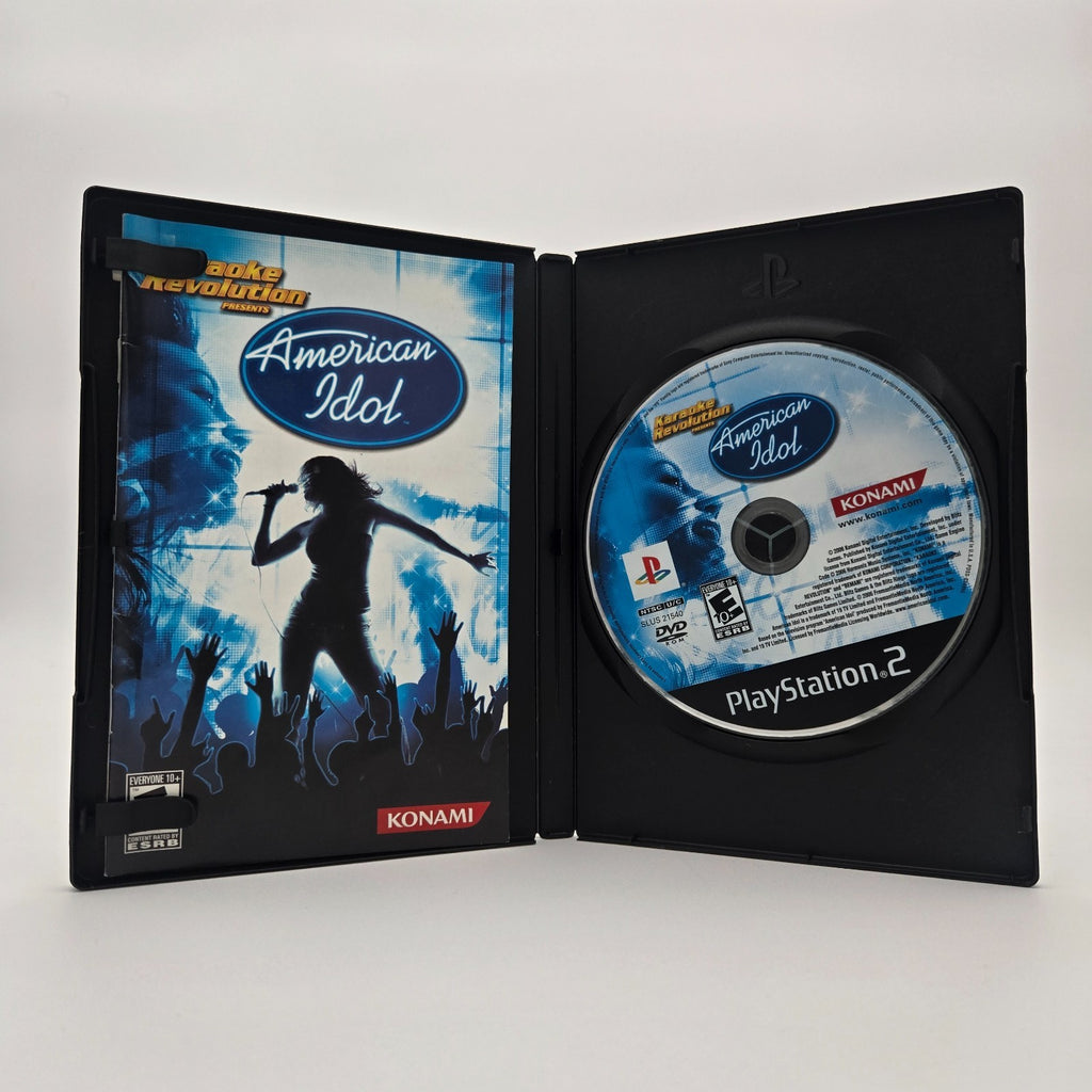 Karaoke Revolution: American Idol (Playstation 2) CIB Complete Authentic Tested