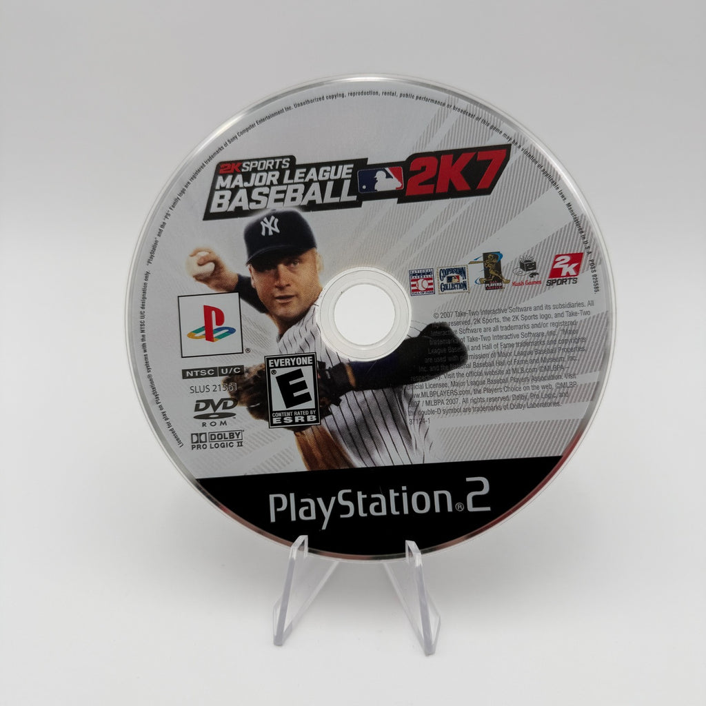 MLB 2K7 (PS2) Authentic Tested Disc Only