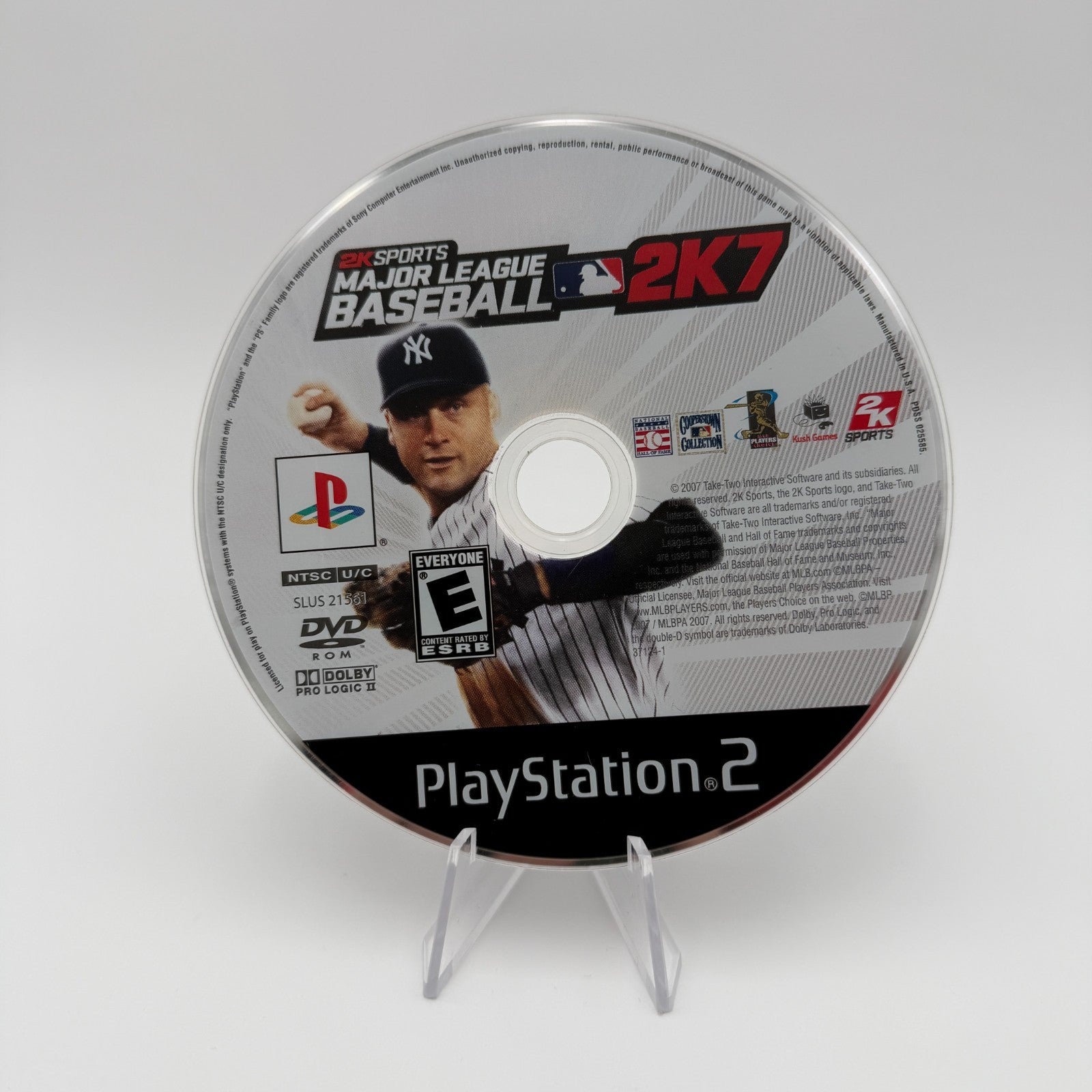 MLB 2K7 (PS2) Authentic Tested Disc Only