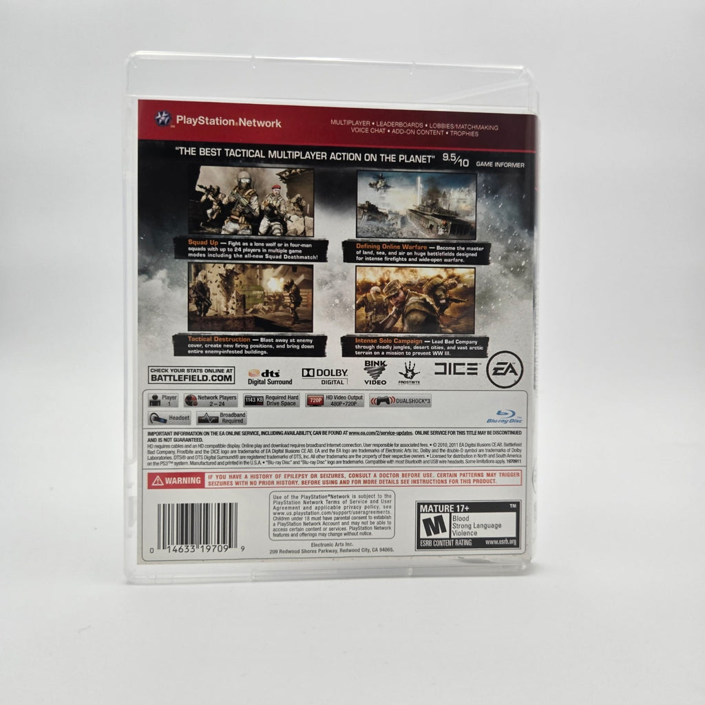 Battlefield: Bad Company 2 (Playstation 3) CIB Complete Authentic Tested