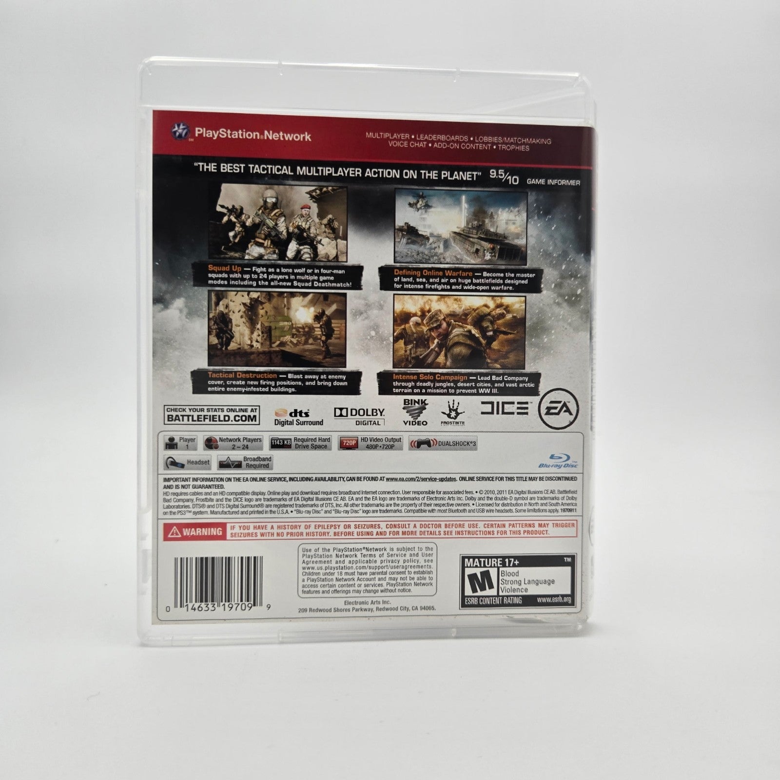 Battlefield: Bad Company 2 (Playstation 3) CIB Complete Authentic Tested