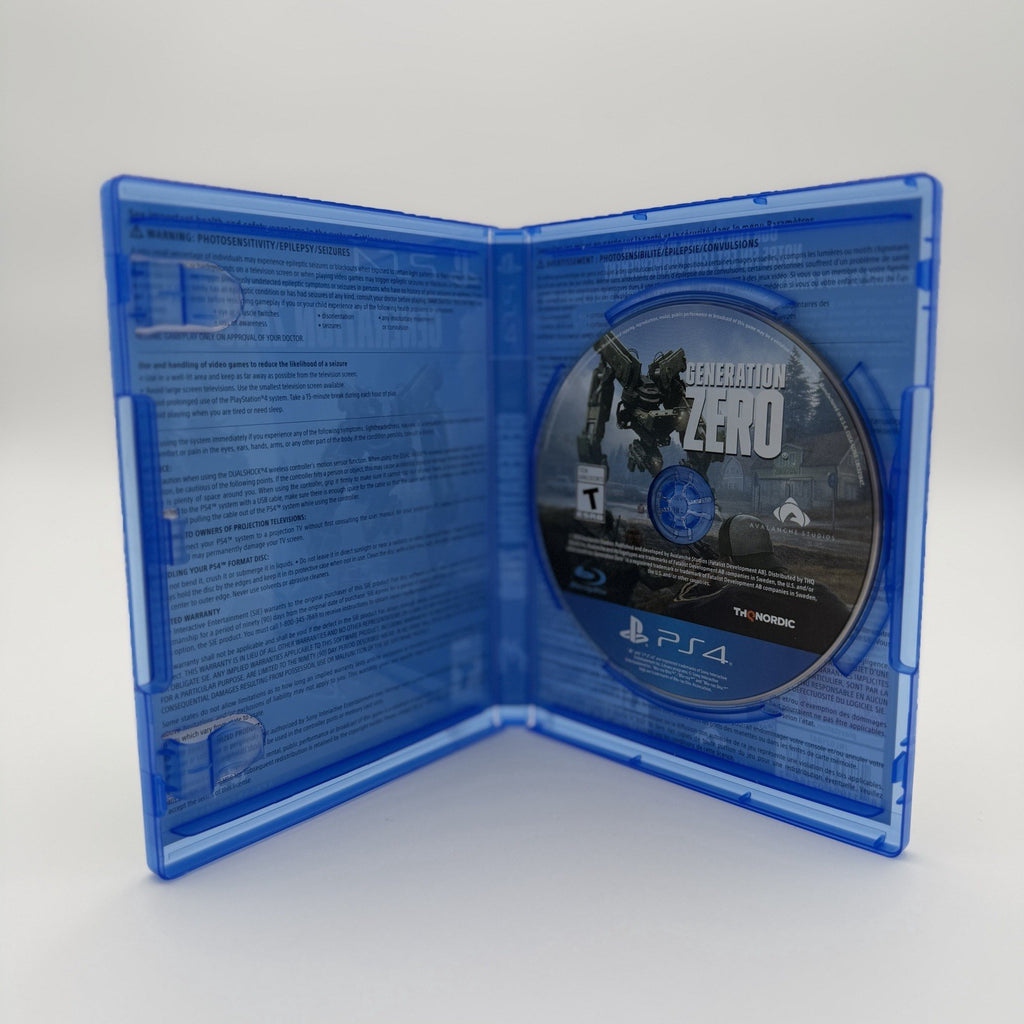Generation Zero (PS4) CIB Complete Authentic Tested