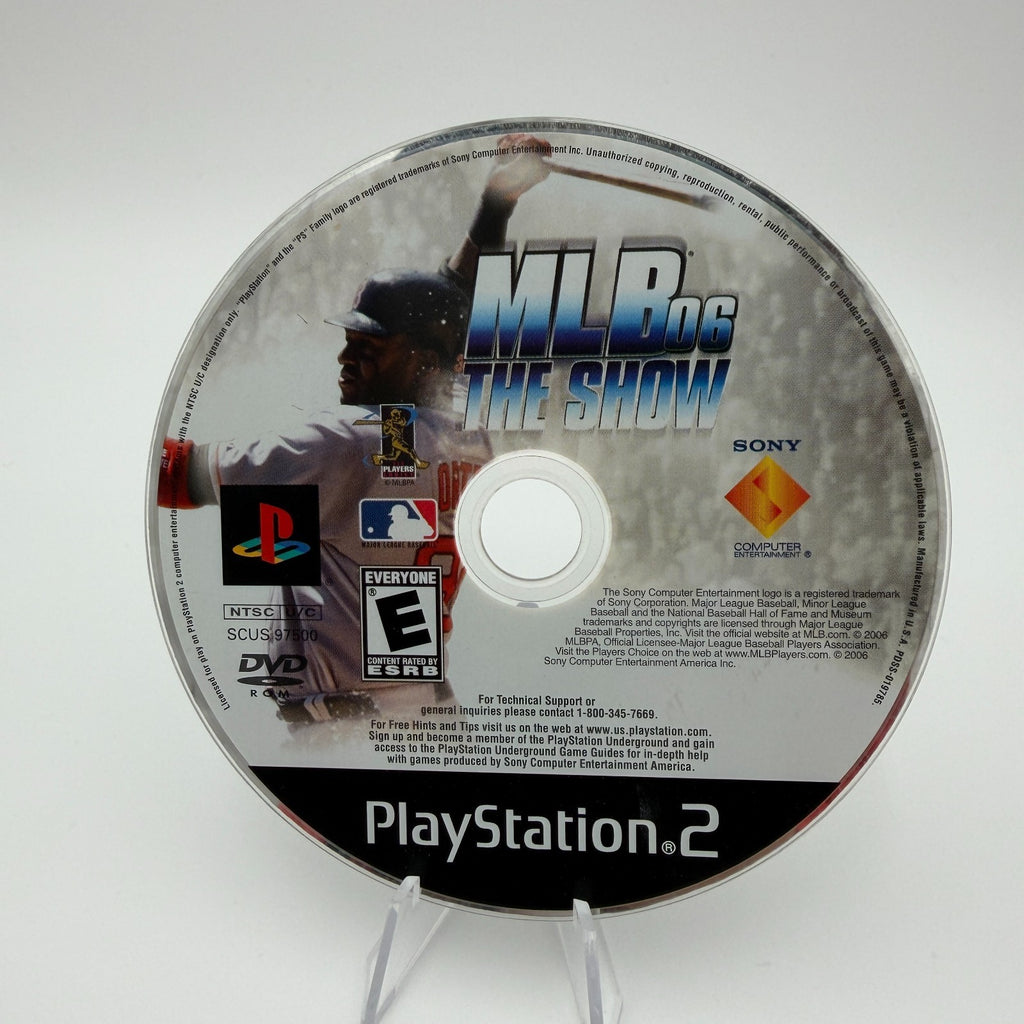 MLB 06 The Show (PS2) Authentic Tested Disc Only