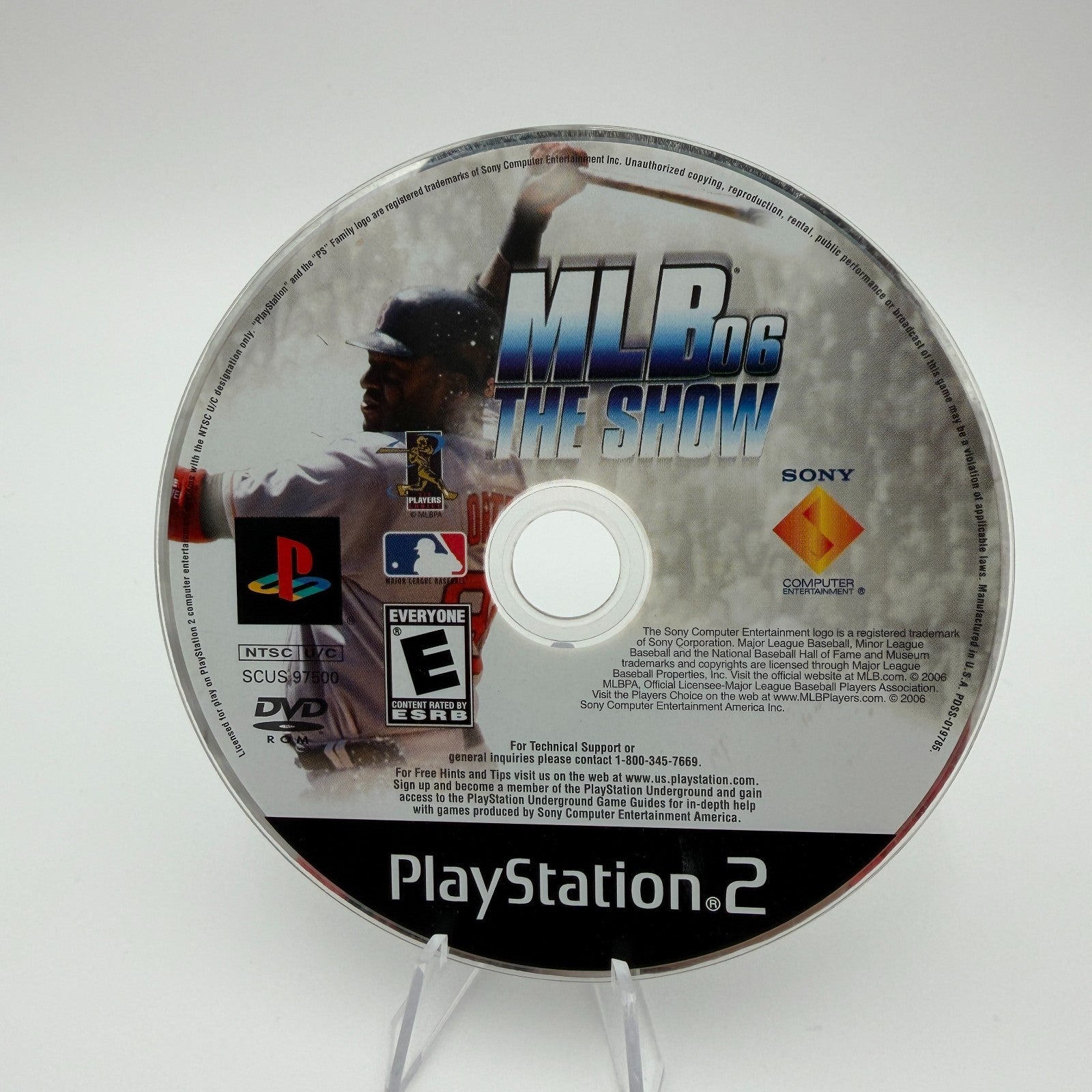 MLB 06 The Show (PS2) Authentic Tested Disc Only