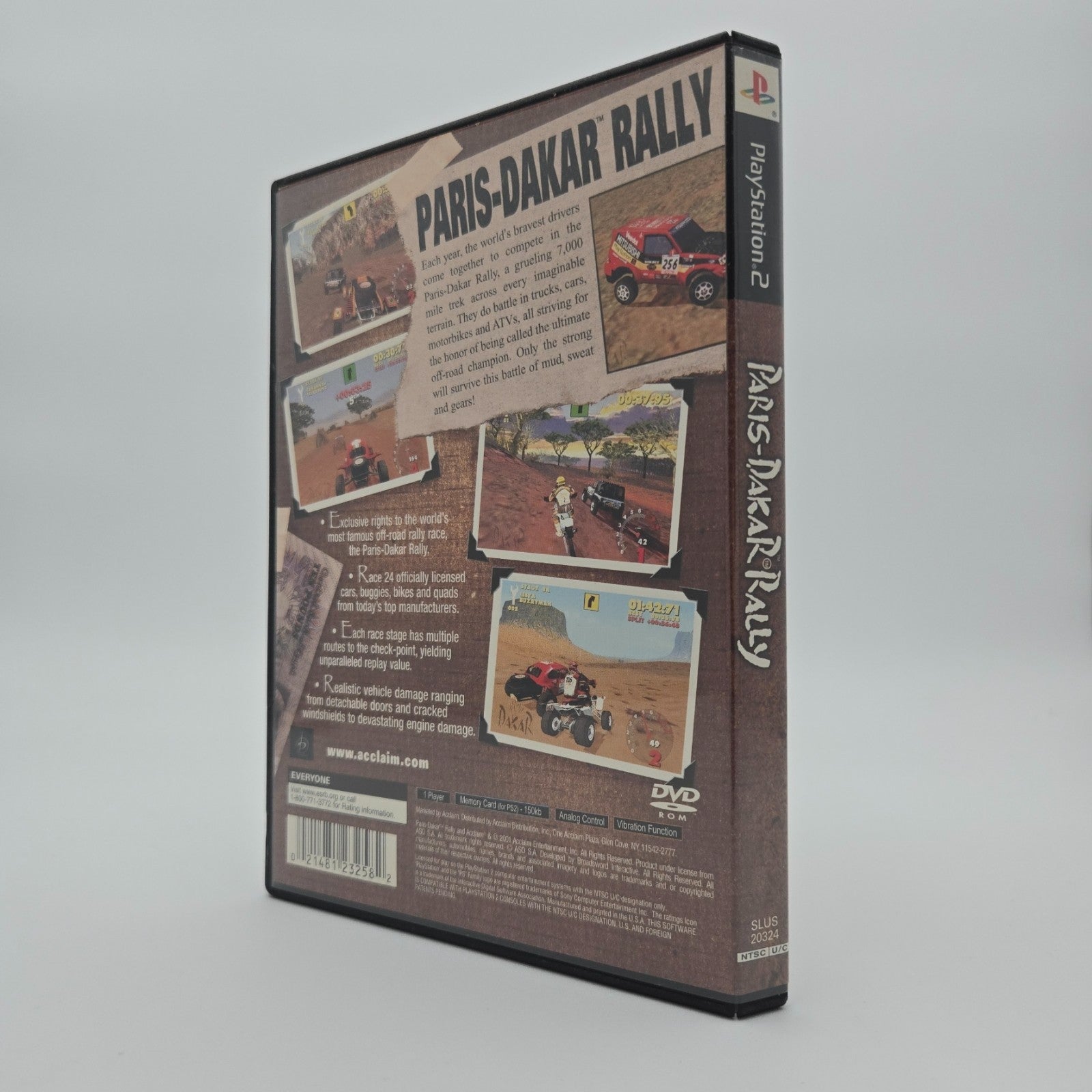 Paris-Dakar Rally (Playstation 2) CIB Complete Authentic Tested
