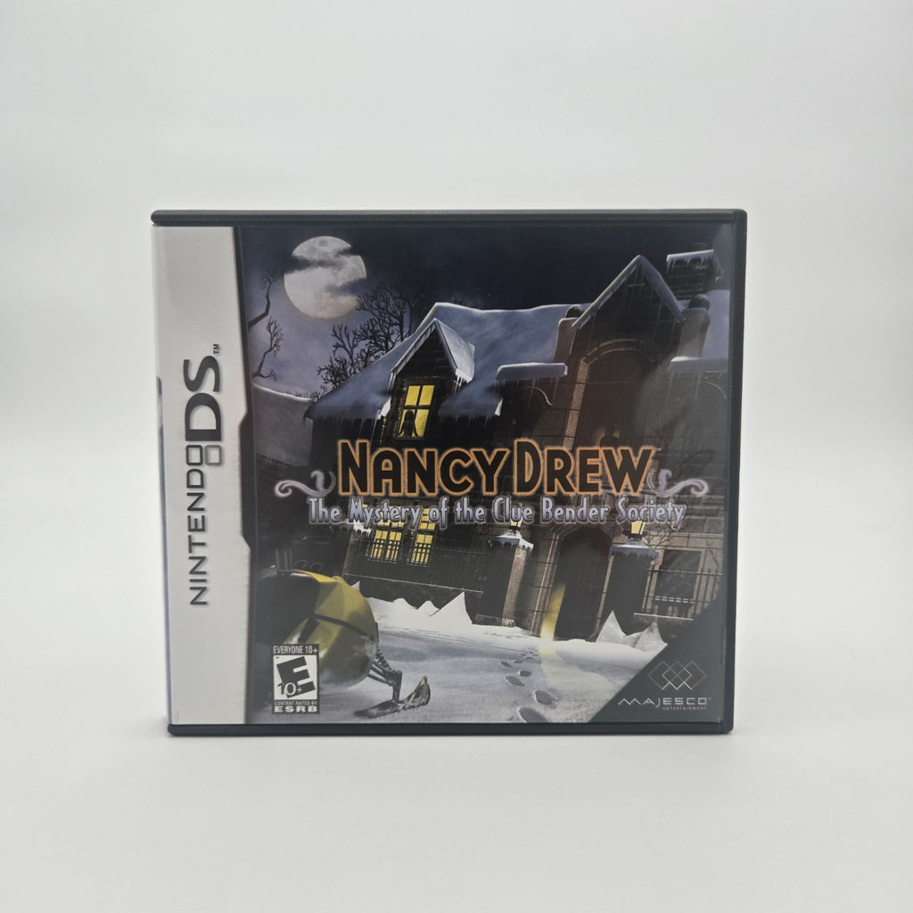 Nancy Drew: The Mystery of the Clue Bender Society (DS) CIB Complete Authentic