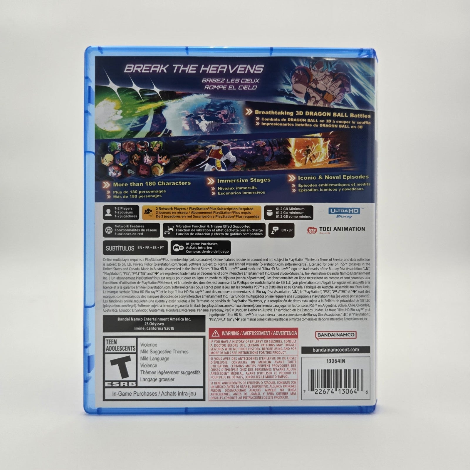 Dragon Ball: Sparking Zero (PS5) CIB Complete Authentic Tested